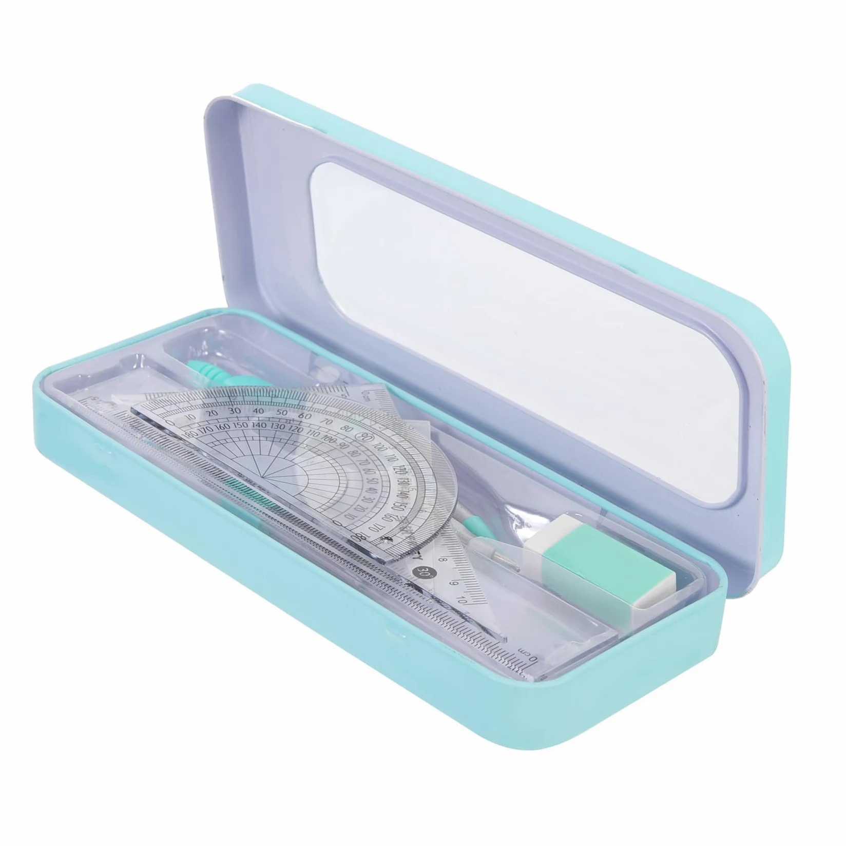 SHINEOFI 5 Set insieme della bussola kit di materiale scolastico kit di disegno tecnico gadget scuola school supplies fornitura di disegni di architettura compasso e goniometro addominali