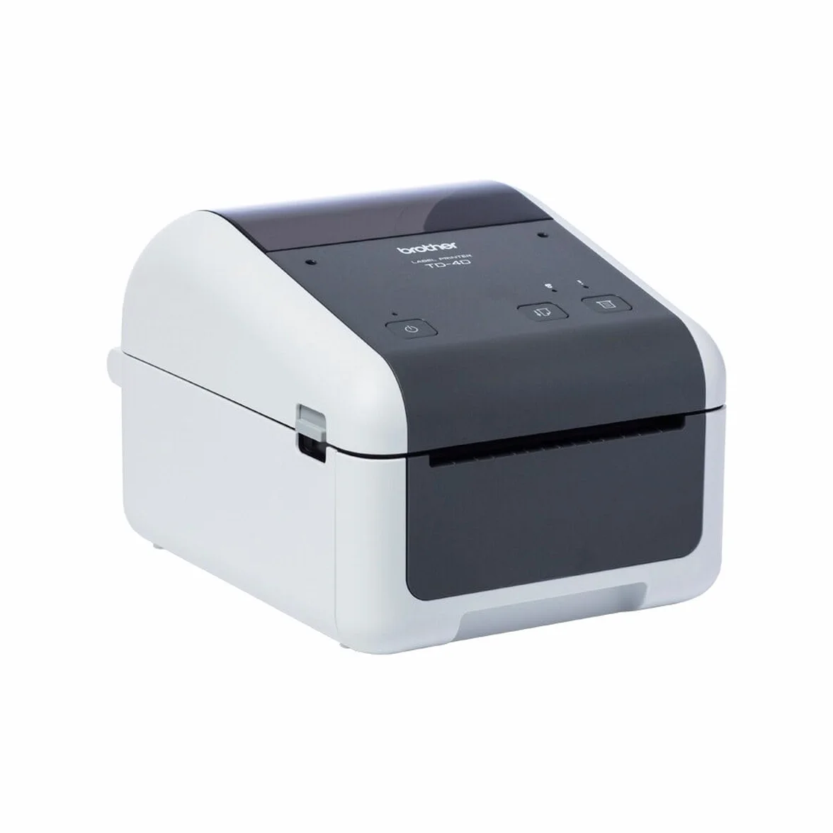 Brother TD4420DN | Stampante di etichette desktop | Termica diretta | Etichette da 4" | 203mm/sec | LAN, USB 2.0 e porta seriale RS232C
