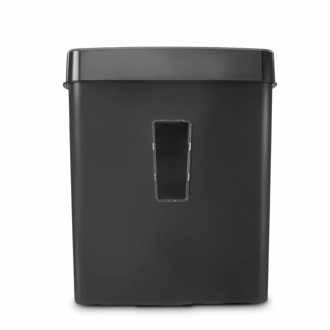 Hama Trituratore Carta Distruggidocumenti Carta DVD Graffette 5 Fogli A4 Lame Acciai Sicurezza Automatica/Off Funzione Ritorno Cestino 13L Sicurezza P5 T2 E2 O1 Nero