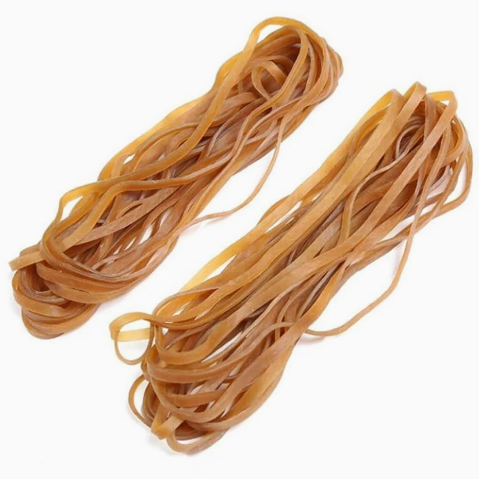 Elastici,Elastici in Gomma da Ufficio, Elastici Grandi da 40 cm, Elastici estensibili da 4 mm, Elastici giganti, Elastici Lunghi, Elastici for File da Ufficio