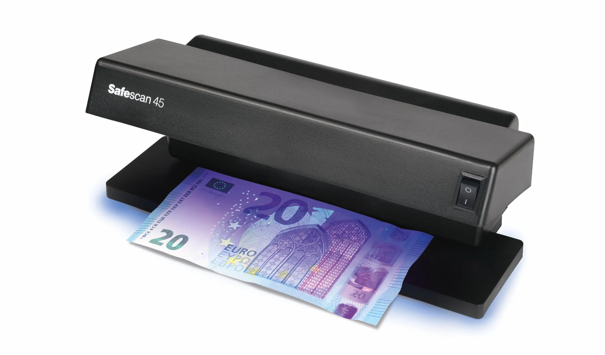 Safescan 45 Verifica banconote UV che verifica banconote, carte di credito e documenti, Verifica banconote UV per nuove banconote, Verifica banconote con UV, Verifica banconote con luce UV