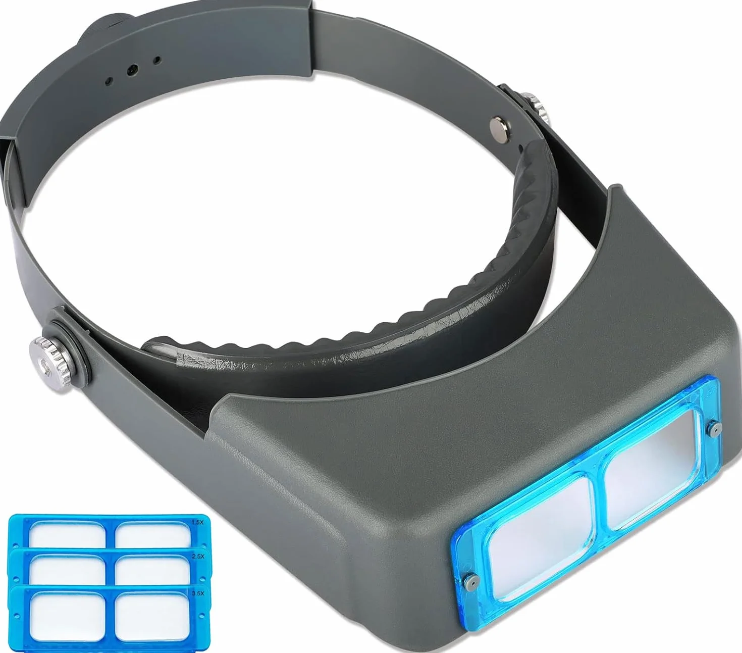Lente d'ingrandimento professionale binoculare in vetro ottico 1,5x-3,5x per riparazioni