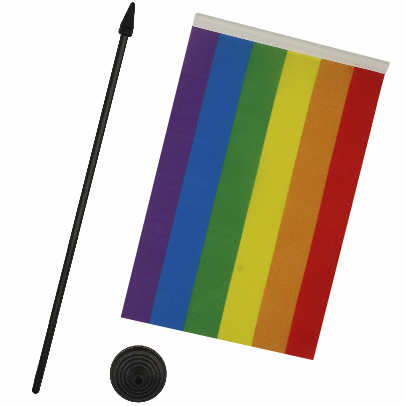 AZ FLAG Bandiera Da Tavolo Arcobaleno 21x14 cm Rainbow Flag Gay