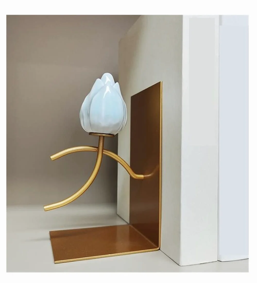 Reggi Libri, Fermalibri Reggilibri In Metallo, Per Impieghi Gravosi In Loto In Ceramica, Su Scaffali, Decorazioni Per Ufficio Ufficio Casa Scrivania