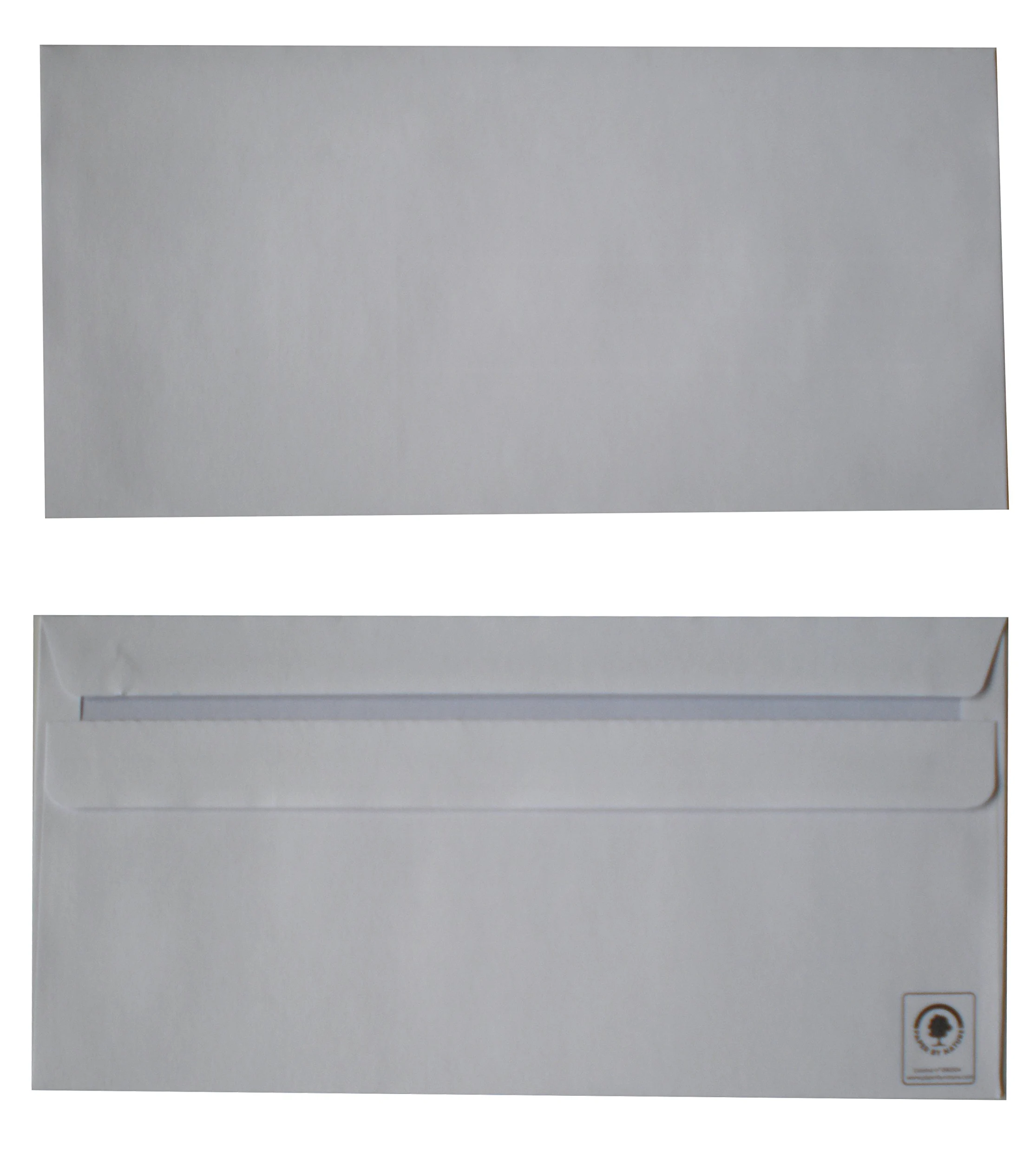 Oxford 100104159 Scatola di 500 buste autoadesive formato 110 x 220 mm Bianco
