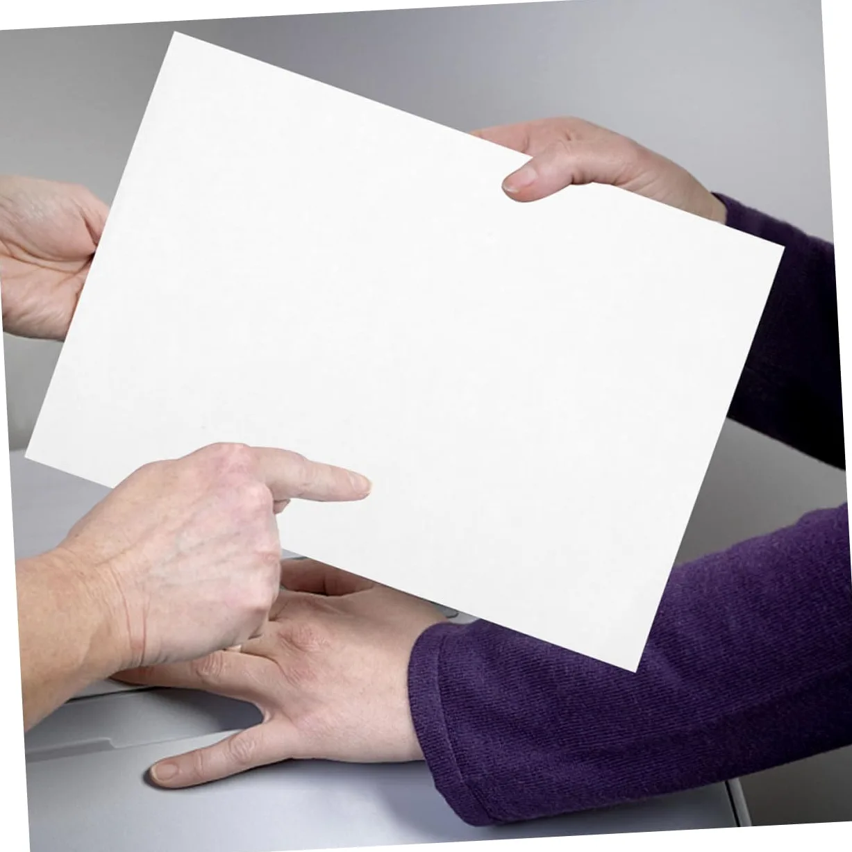 STOBOK Carta Adesiva Stampabile A4 per Etichette Termiche Autoadesive, 100 Fogli Leggeri e Riutilizzabili per Ufficio e Casa