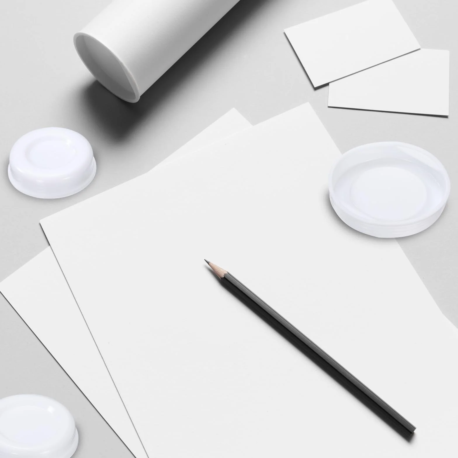 QUARKZMAN 50pz Tappi per Estremità Tubi di Trasporto 2,4" ID Tappi Estremità Tubi Cartone Rotondi Tappi Protettivi Plastica per Poster Tubi Trasporto e Conservazione Documenti e Arte