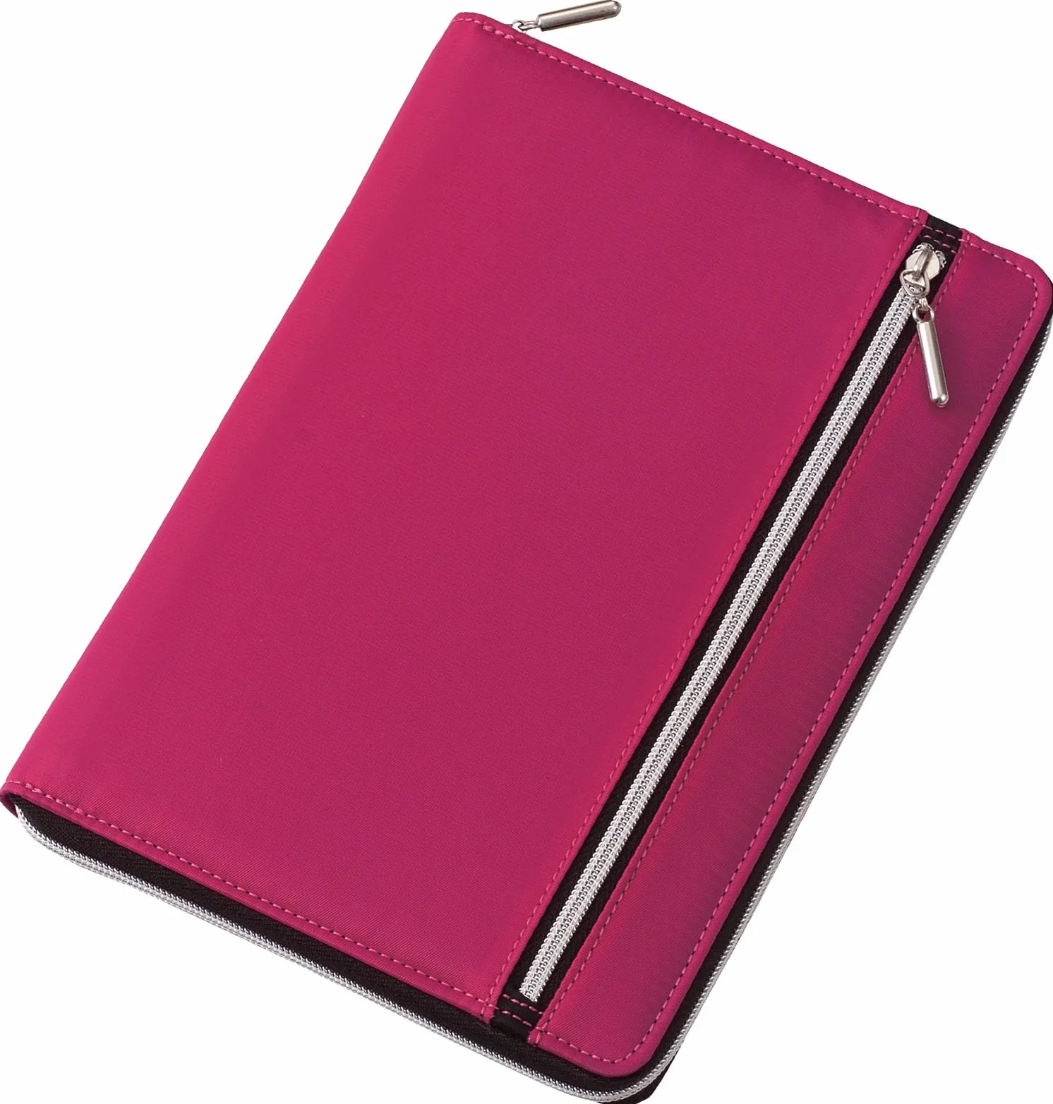 Lei Nilon CN182P - Custodia per PC portatile a doppia cerniera, formato A5, colore: Rosa