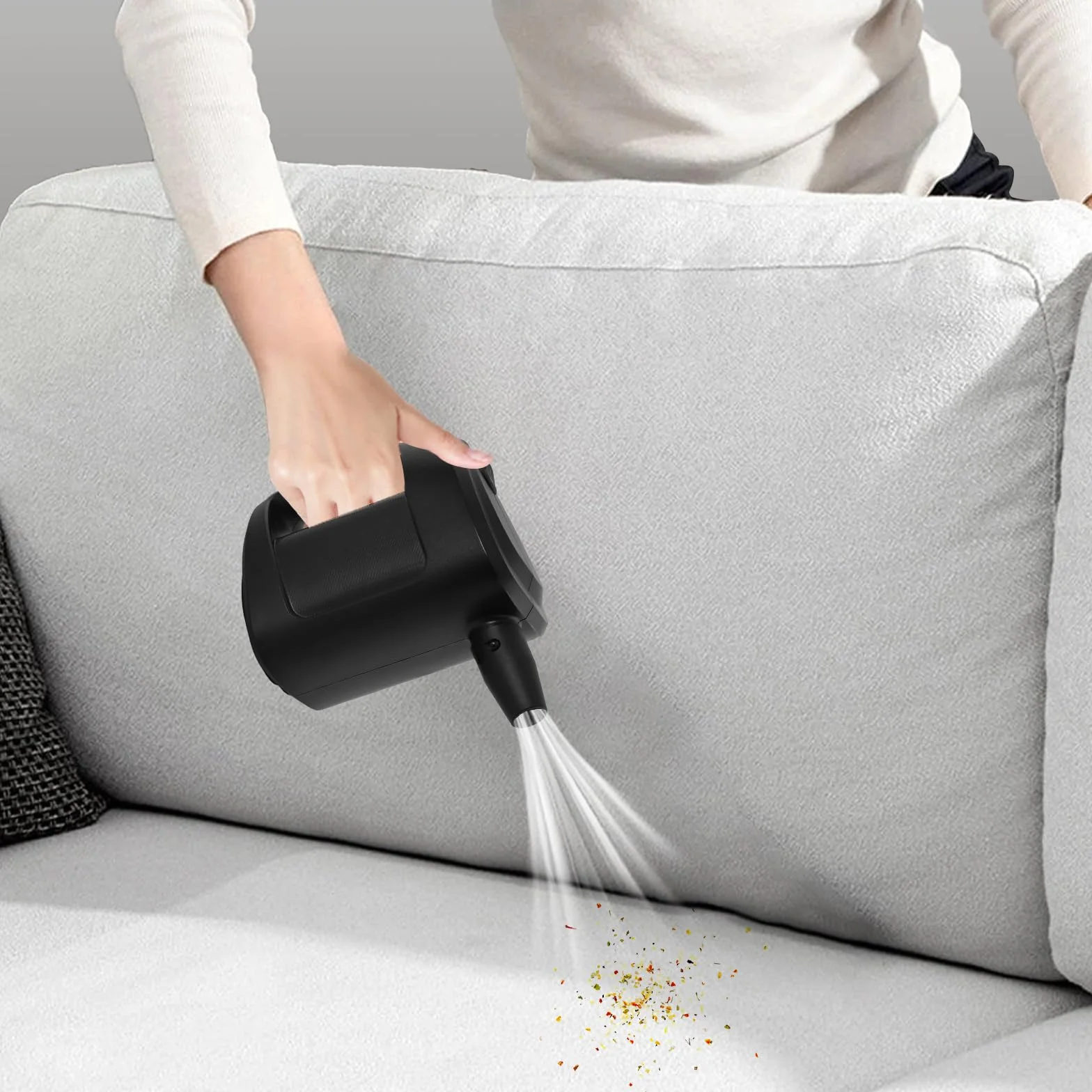 Soffiatore elettrico 350 W aria compressa – Elettrico Air Duster per Dusting Drying con 33000 giri/min e 4 ugelli per PC, tastiera, auto, casa – Pulitore ad aria compressa cablato