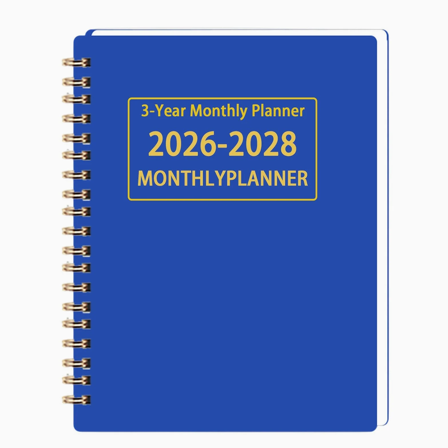 Agenda mensile 2026-2028 36 mesi dal 01.2026 12.2028 Diario accademico mensile con rilegatura a doppia spirale per la pianificazione giornaliera Agenda settimanale