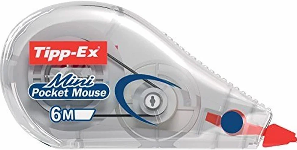 Tipp-Ex Rullo di Correzione Mini Pocket Mouse 6 m x 5 mm