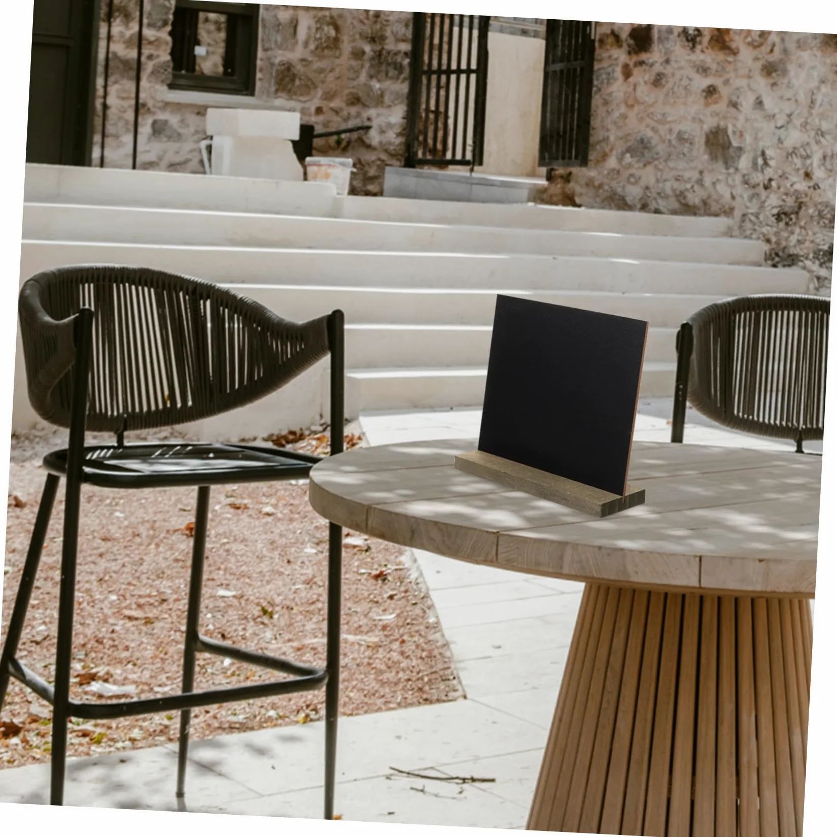 NUOBESTY 10pezzi Lavagna Decorativa in Legno Mini Lavagna Per Appunti Fai Da Te Bacheca Personalizzabile Per Porta e Finestra Per Casa Scuola e Ufficio