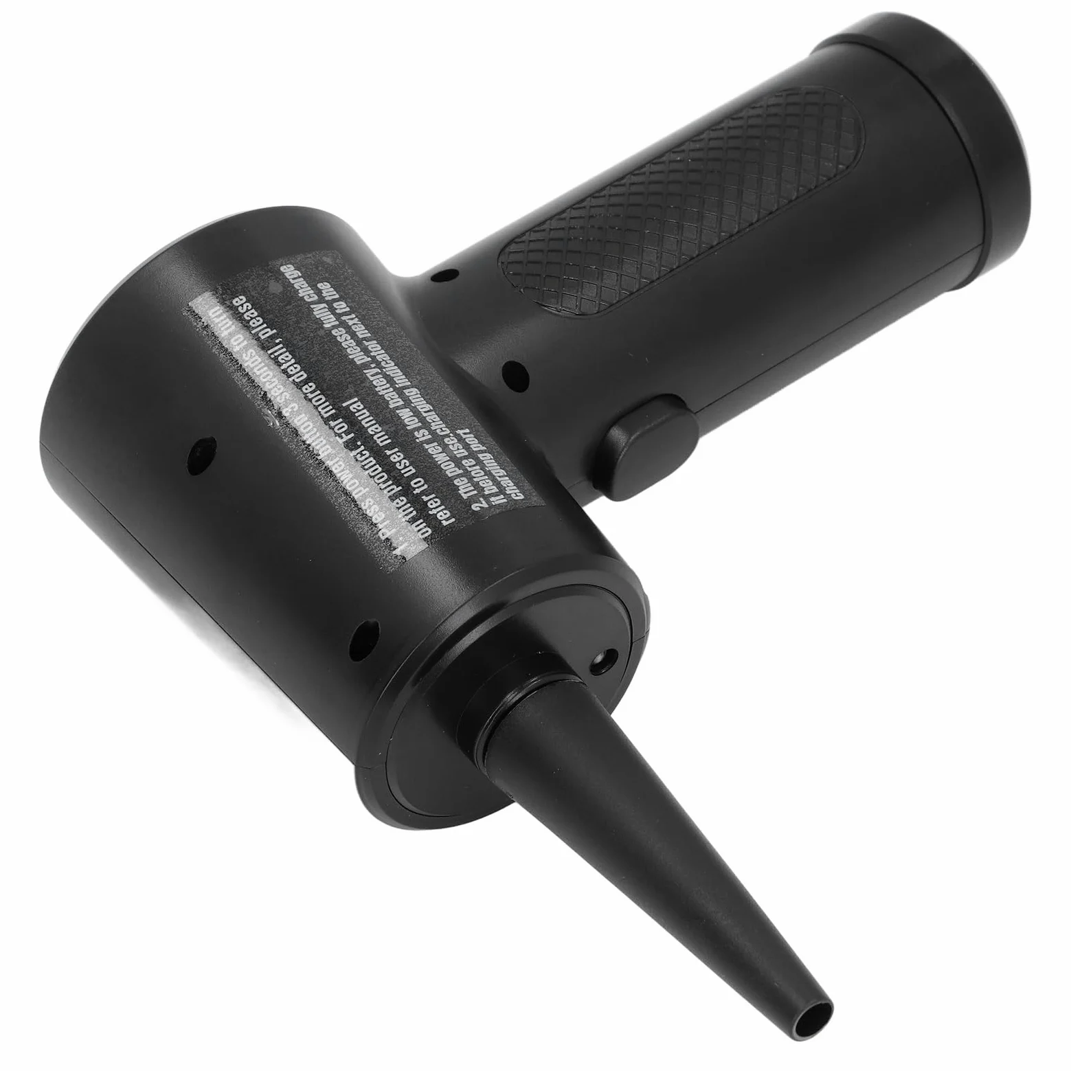Spolverino Elettrico Senza Fili 51000 Giri/min, Soffiatore Ad Aria Compressa con Ugello Lungo e Sottile per Tastiera Laptop Fotocamera Pulizia Auto, Soffiatore per Polvere Portatile Ad Alta