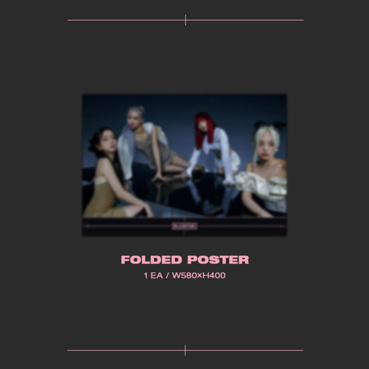 Blackpink - [How You Like That] Photobook + CD + Random Postcard + Random Polaroid + Folded Poster + 2 Pin Button Badges + 4 Extra Photocards