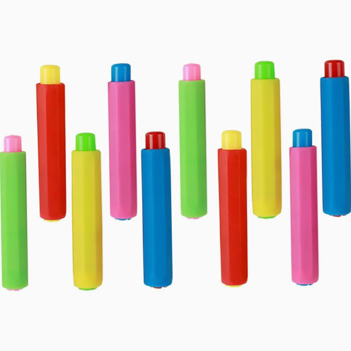 Lurrose 5 Set Portagesso Clip Per Gessetti Solubili Per Scuole Uffici E Insegnanti Gessetti E Previene Rotture 25 Pezzi*5