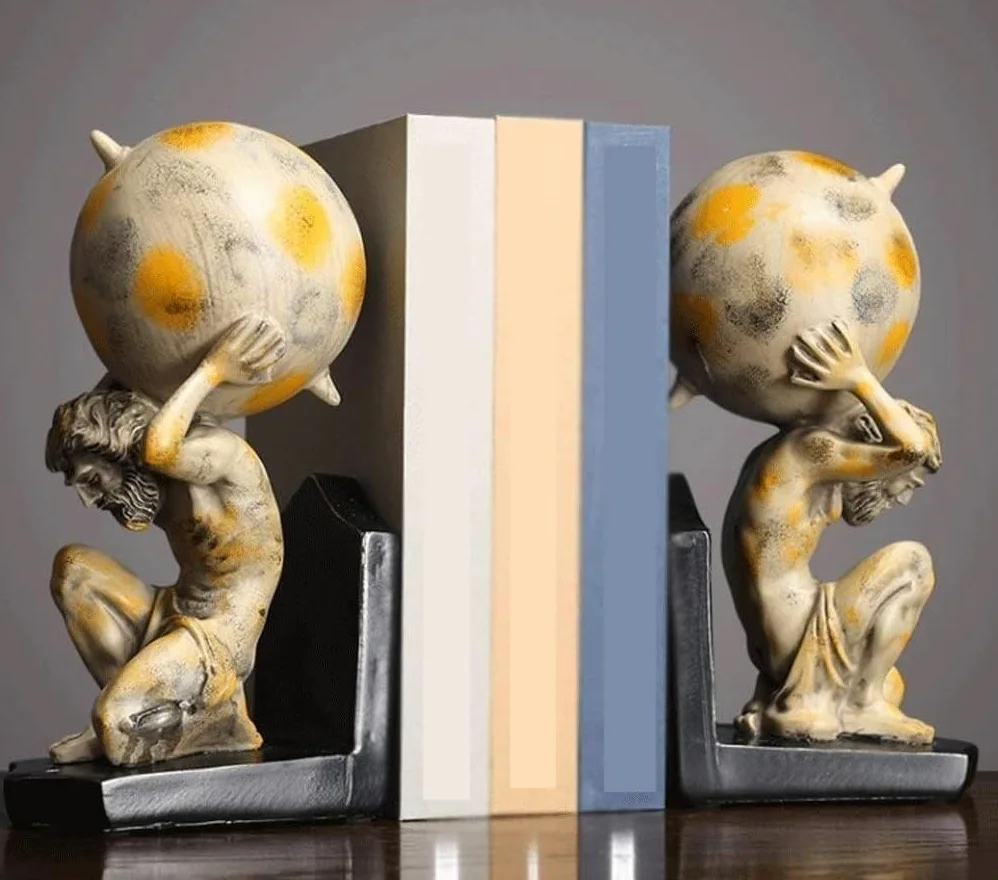 Reggi Libri, Fermalibri Fermalibri creativi moderni antiscivolo decorativi resistenti Ufficio Casa Scrivania