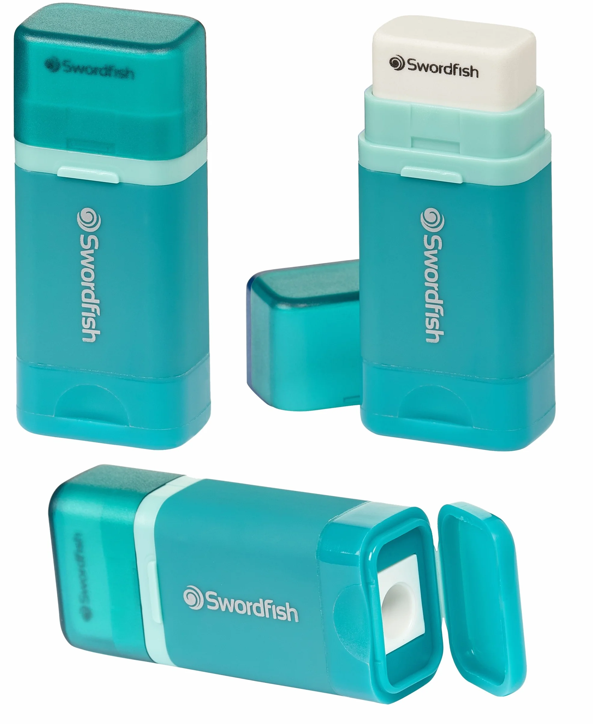 Swordfish Combo 2 w 1 - Gum Eraser & Sharpener, 1 sztuka