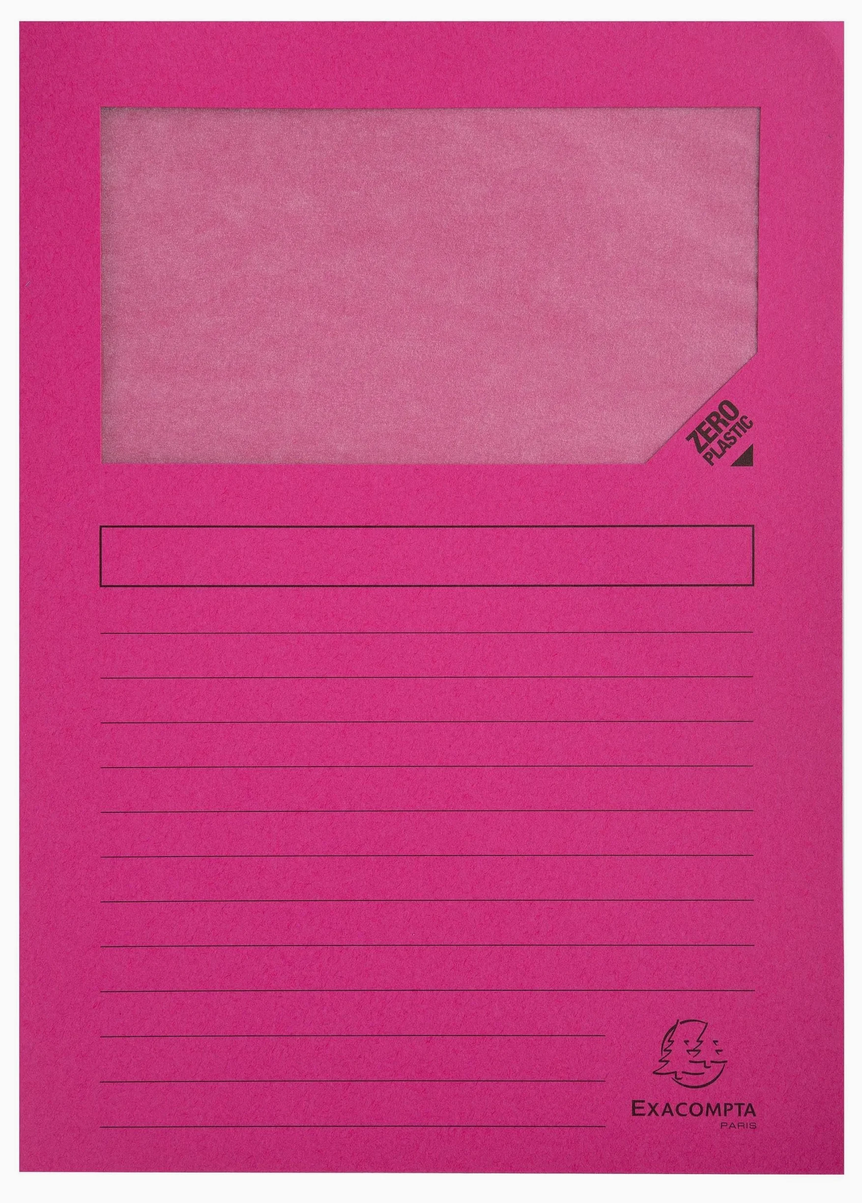 Exacompta 100 cartelline con finestra Forever® Blue Angel assortite