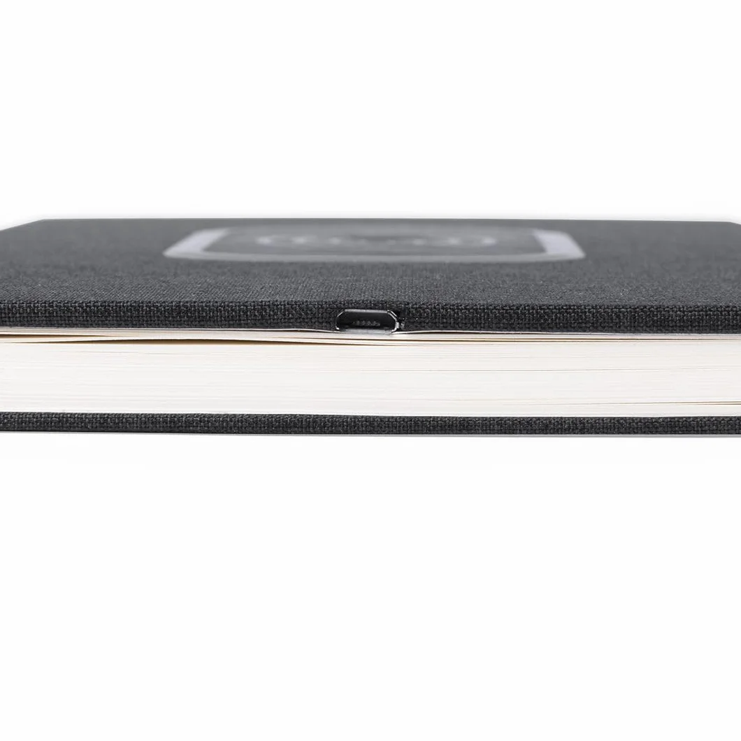 Block Notes Taccuino con Caricatore Wireless per Smartphone