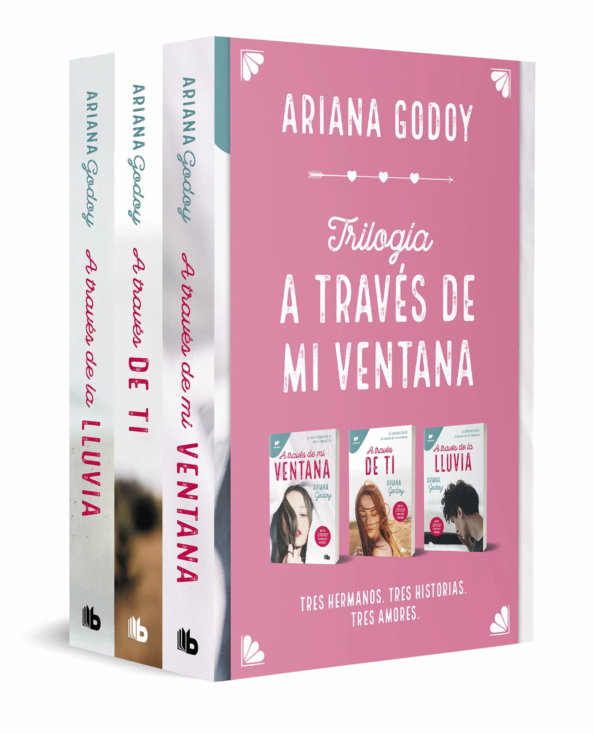 PACK TRILOGIA HERMANOS HIDALGO A TRAVES DE MI VENTANA