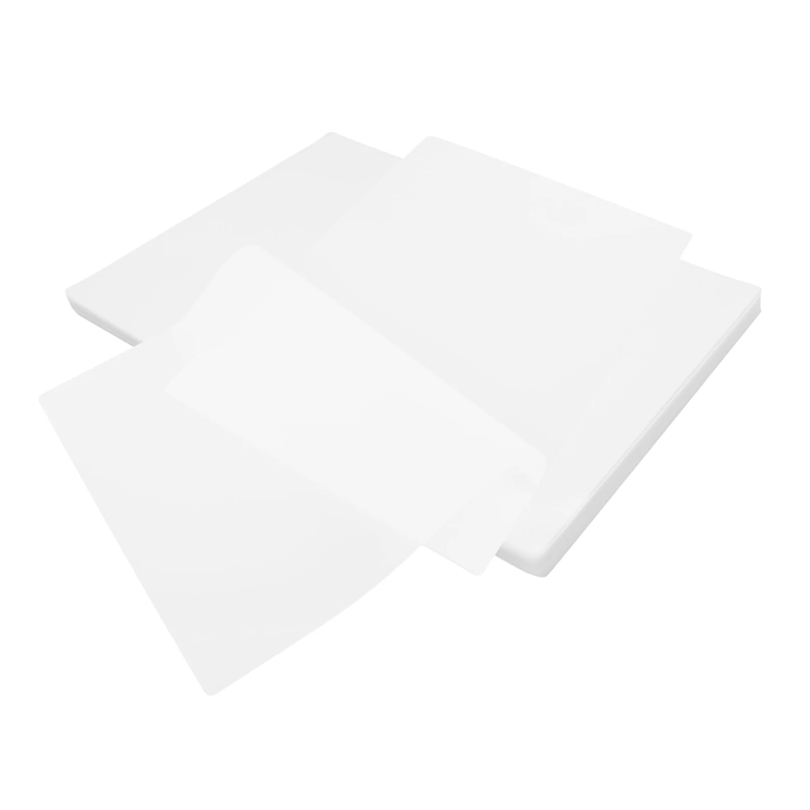 OSALADI 100pezzi Buste per Plastificatrice Trasparenti Fogli per Plastificazione Termica Materiali per Plastificazione Pellicole Protettive per Foto e Documenti Articoli Indispensabili
