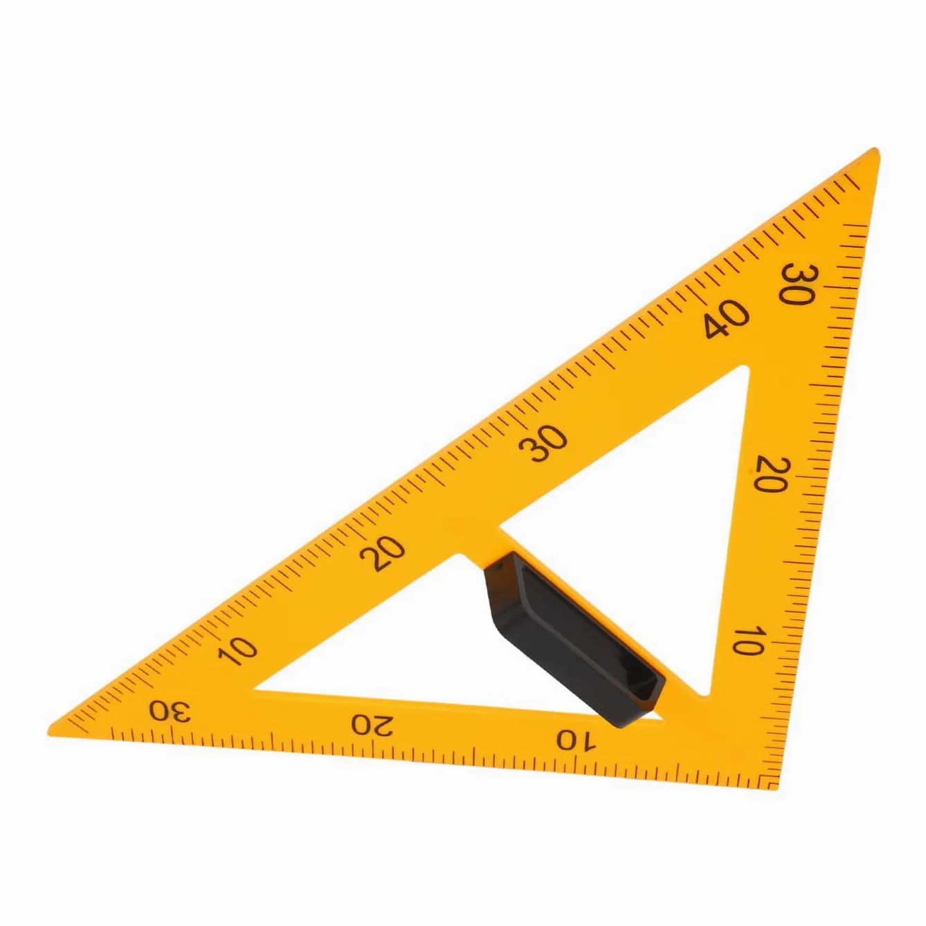 Housoutil 3 Pezzi Righello Geometrico Magnetico con Staccabile Strumento Didattico per Insegnamento Geometria in Plastica Resistente per Aula Facile Trasportare e Conservare