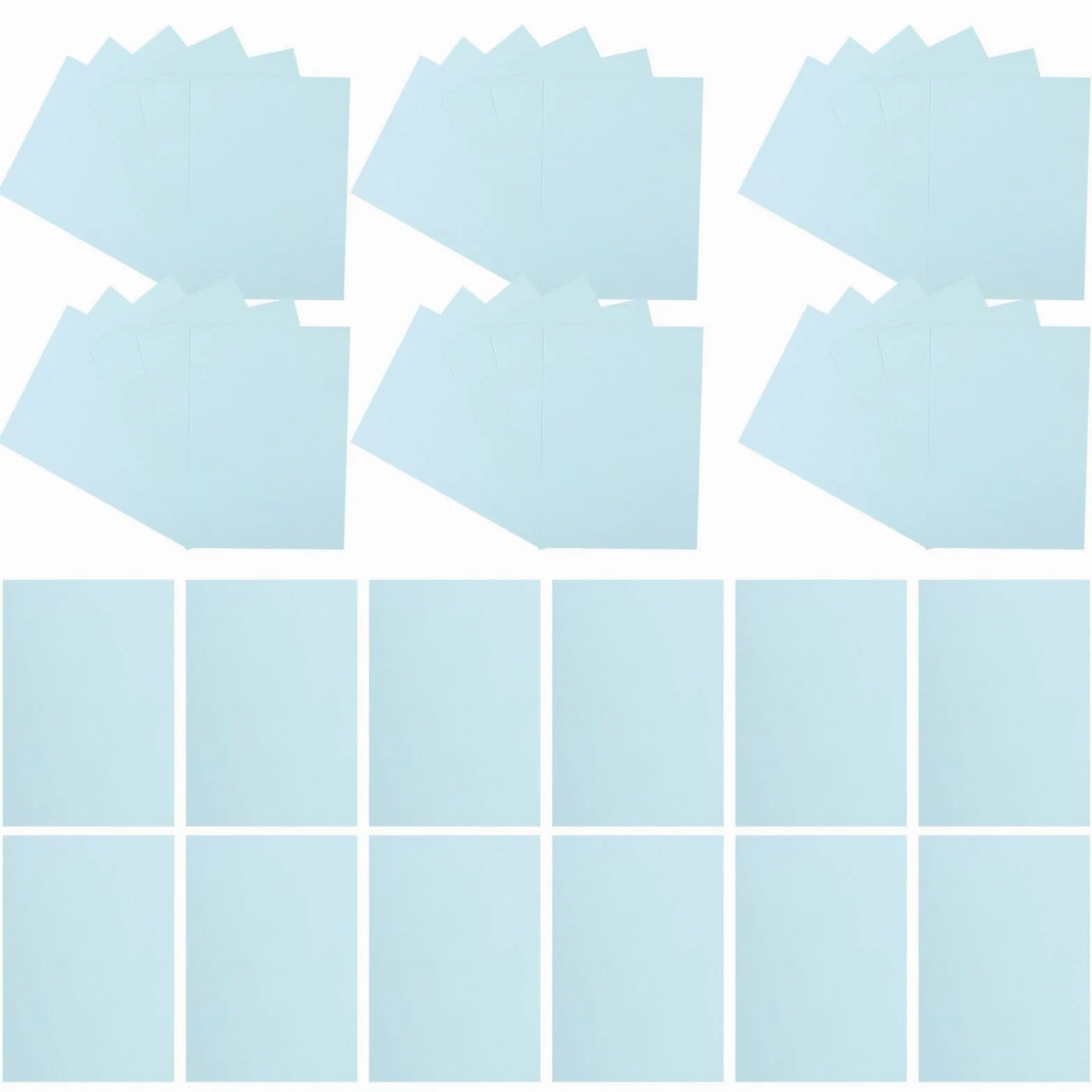 Sosoport Carta per Fotocopie A4 Azzurra 70G 200 Fogli per Stampante Fronte-Retro Multiuso Ufficio e Lavori Artigianali Compatibile Tutte le Stampanti
