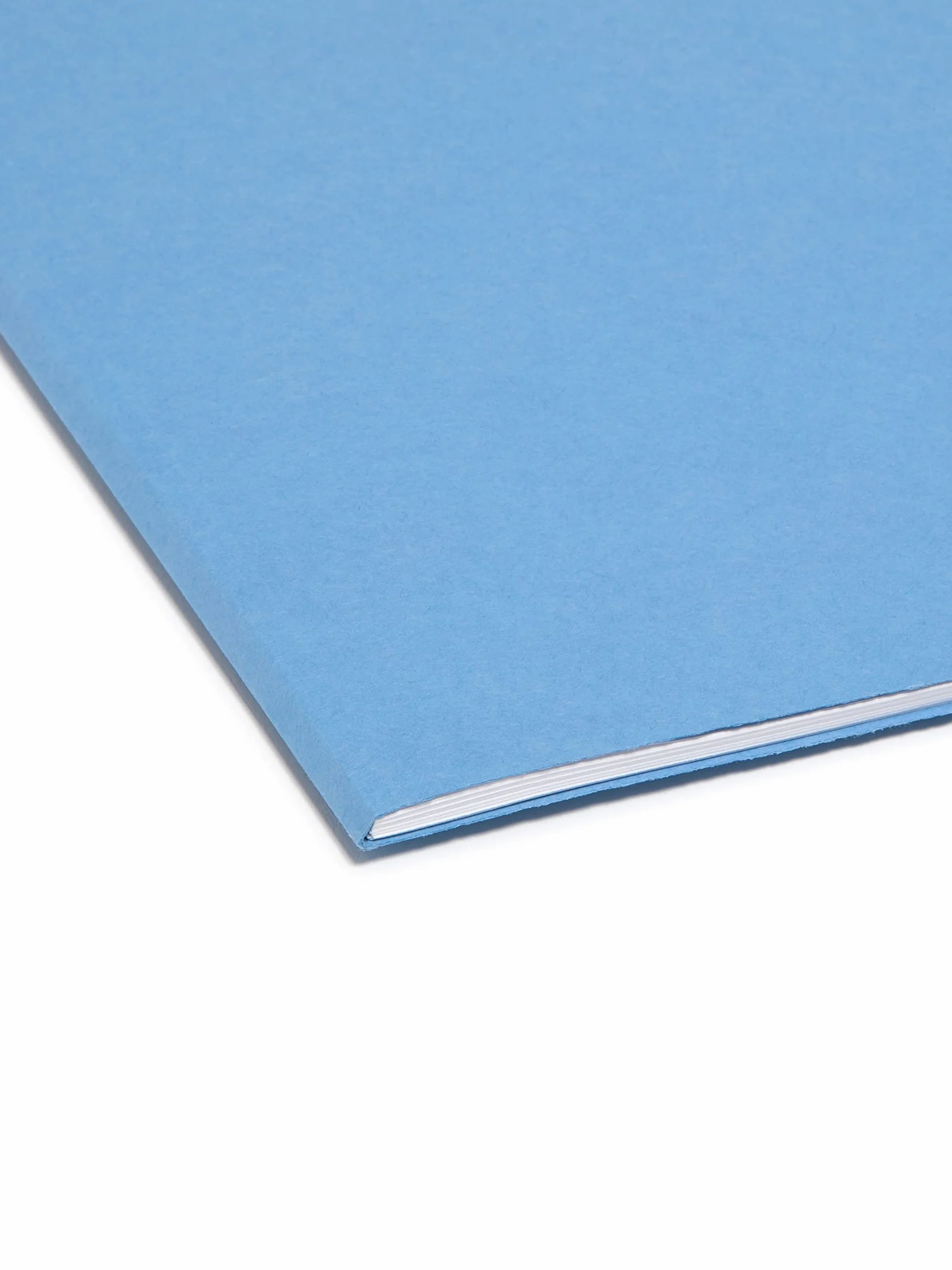 Smead Colored Folders Reinforced Tab Letter Blue Plastica Blu cartella