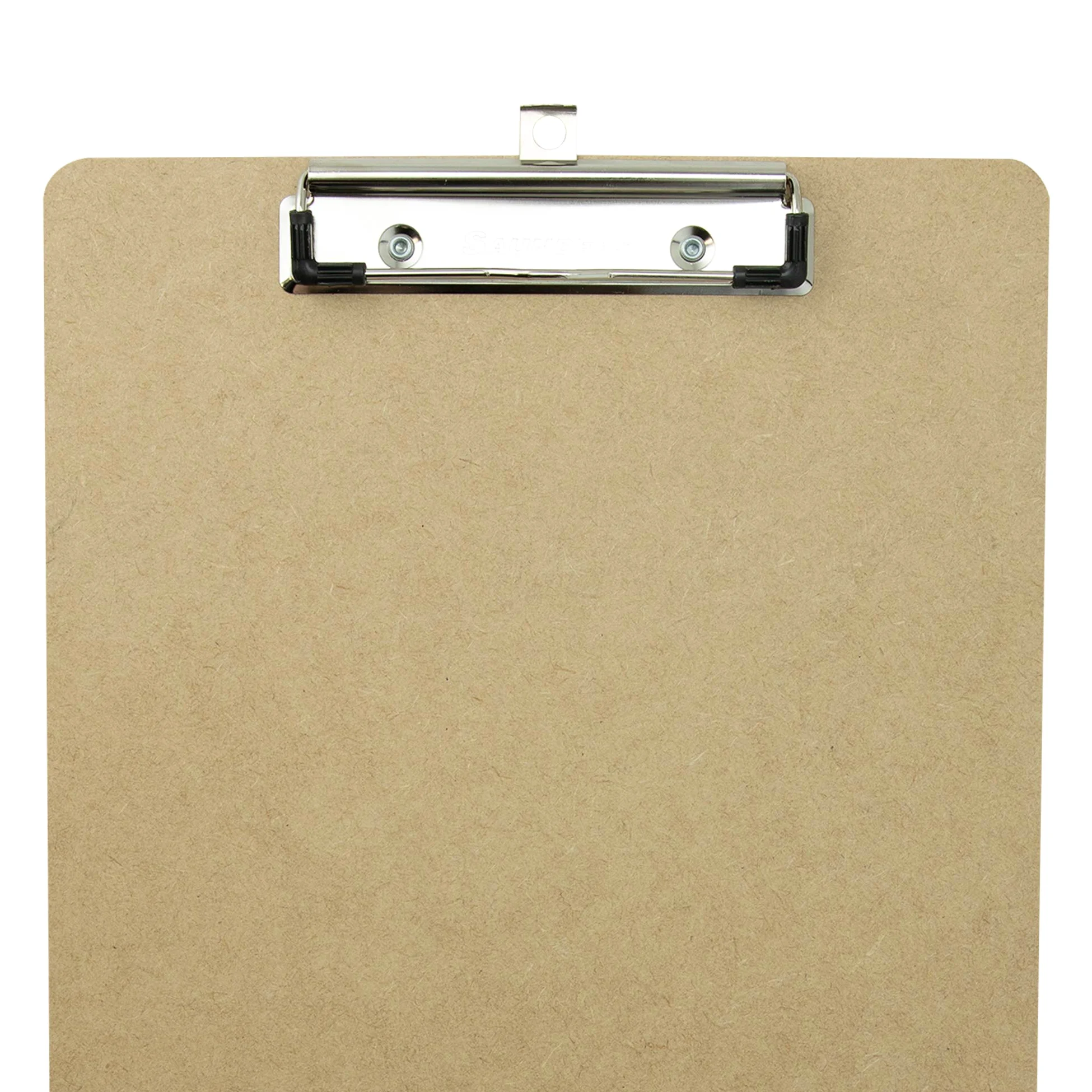 Saunders Cartellina portablocco in truciolato con clip a basso profilo, adatta per documenti formato lettera, 21,6 x 27,9 cm, ideale per ufficio e aula (confezione da 5) (70005)