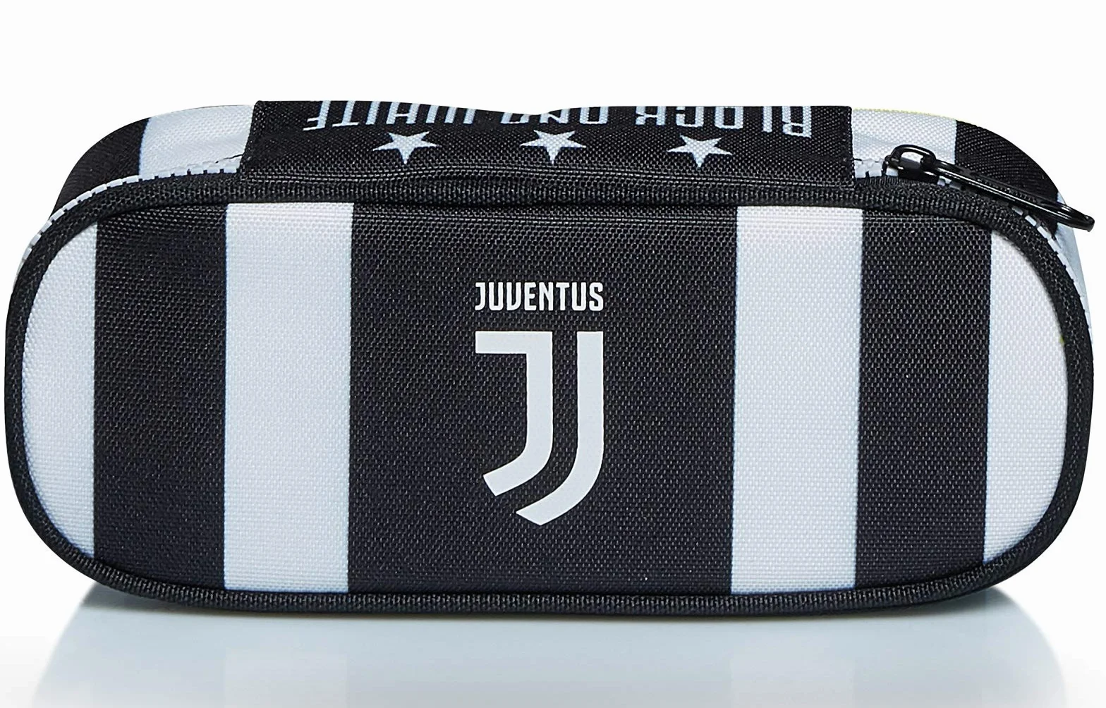 Seven Bustina Ovale Juventus Bianco e Nera Portapenne Scuola