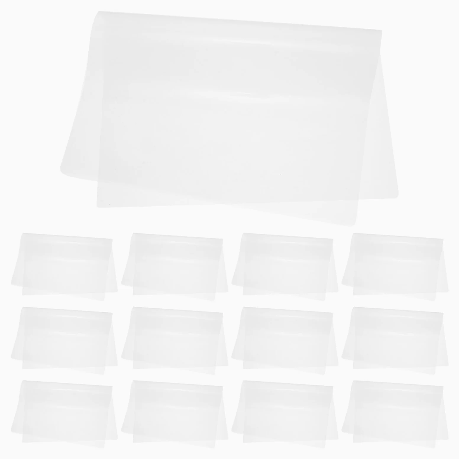 Pellicola per Laminazione Documenti A4 100 Fogli in Pvc | Alta Trasparenza, Protezione per Carte e Lettere, Uso Scuola e Ufficio
