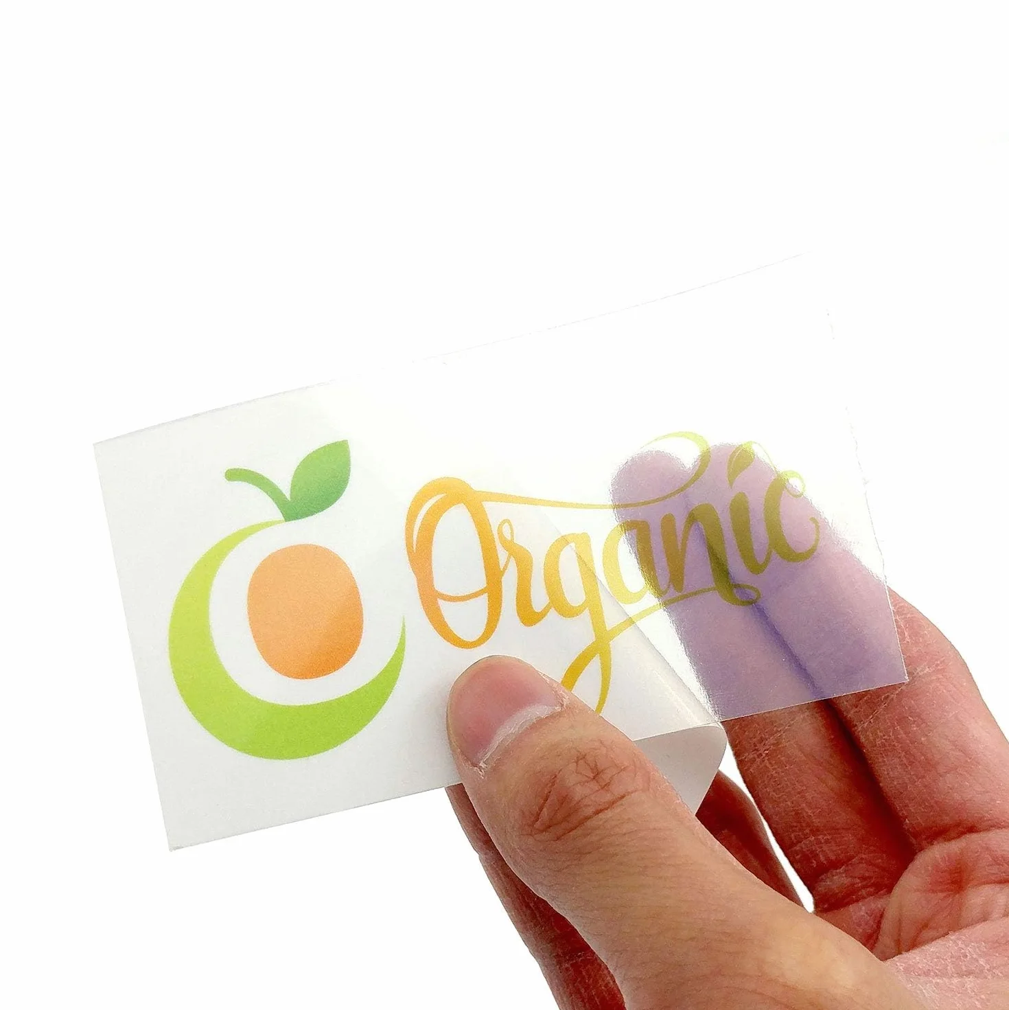 Adesivi A4 impermeabili semitrasparenti lucidi autoadesivi in vinile PVC - Carta da stampa trasparente per stampanti inkjet e laser