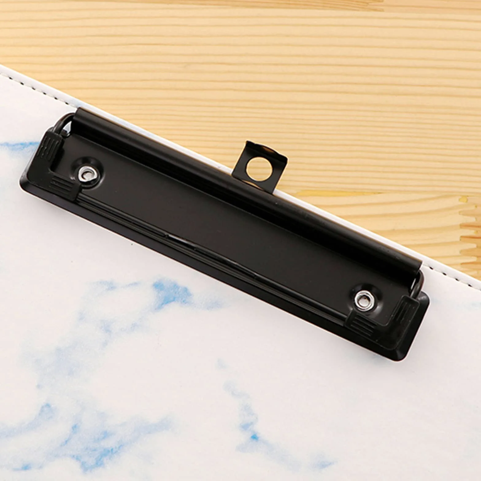 Portablocco/Cartella Portadocumenti A4 cartella da cartella clip in pelle clipboard for clipboard di dati raccoglitore con clip in metallo clip scrittura pad for scuola, ufficio, business (10 confezio