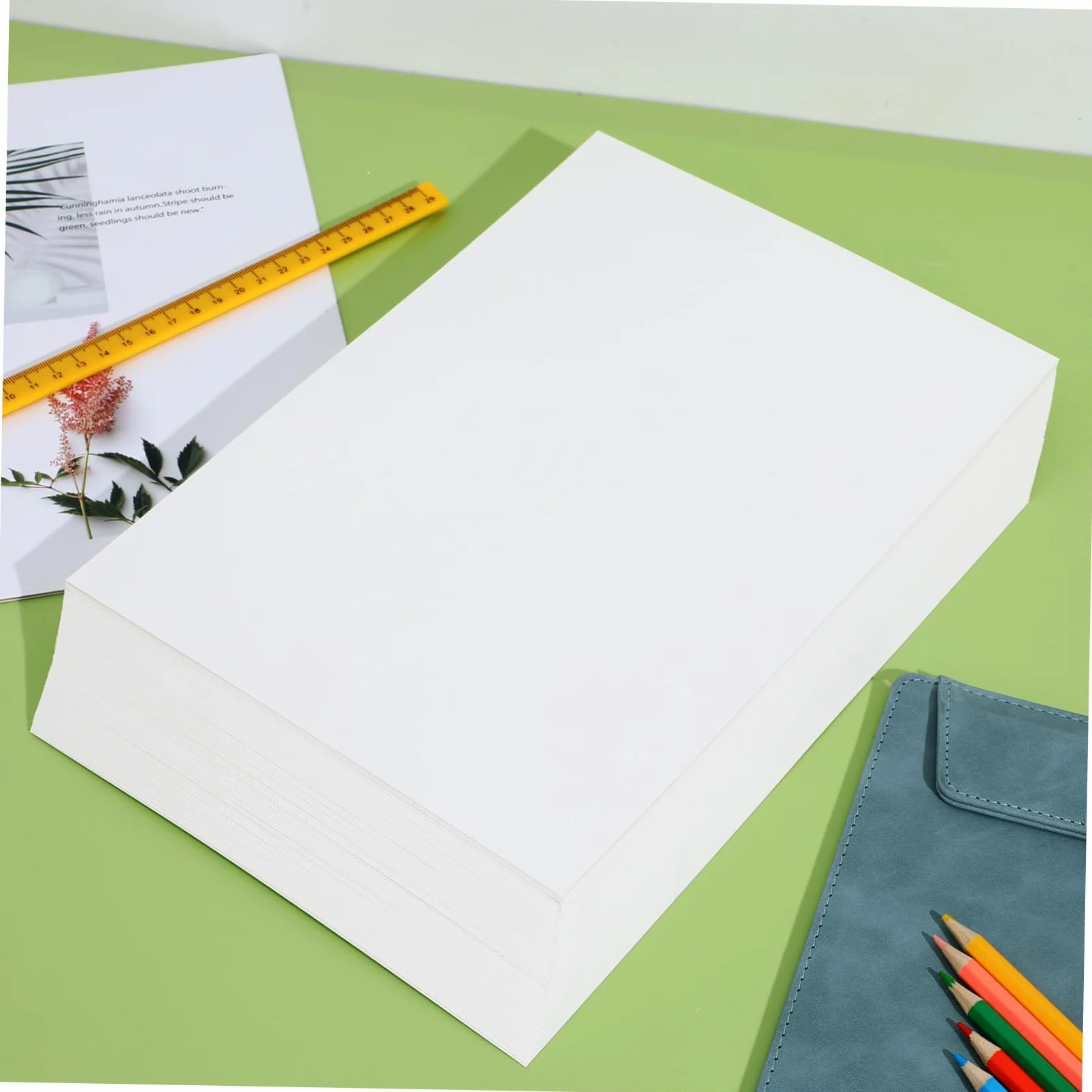 Carta da Stampante A4 100 Fogli Pasta di Legno Beige per Ufficio | Carta per Stampa, Previene Sbavature, Leggera, Confezione Multipla da 100 Fogli