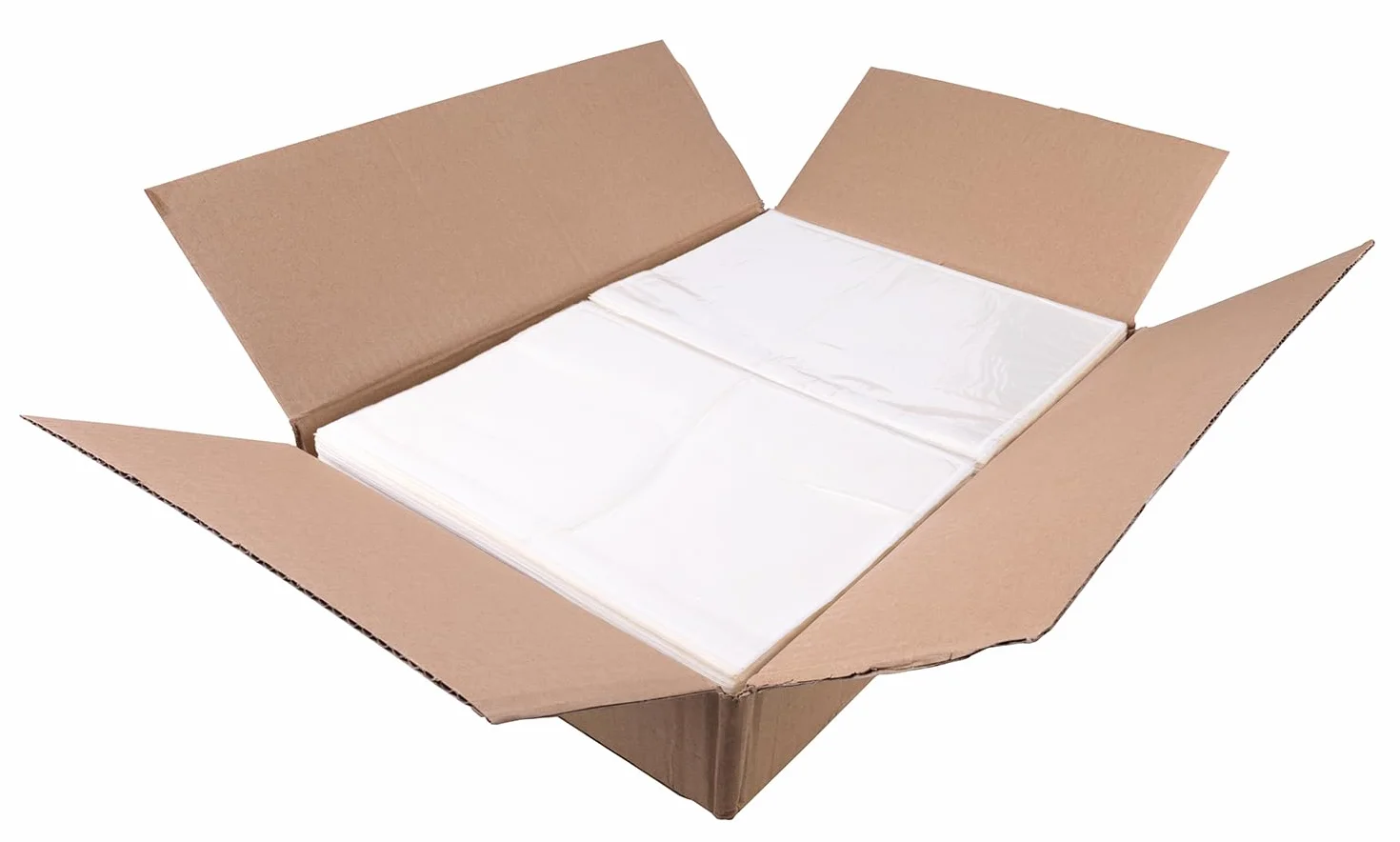 Office PRODUCTS - Buste per biglietti di consegna, formato DIN C5, 500 pezzi, confezione da 500 pezzi, autoadesive, trasparenti