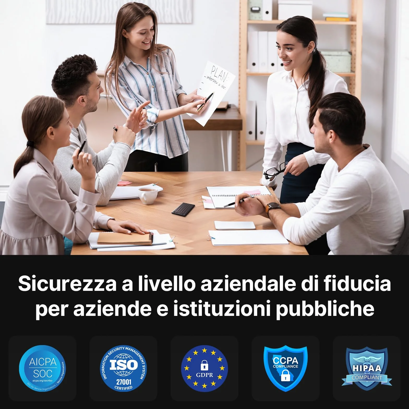 Registratore vocale AI Notta Memo(Nero) con Memo MagBridge, Trascrizione & Riassunto AI 58 Lingue, Memoria 2000h, per Chiamate/Riunioni/Lezioni