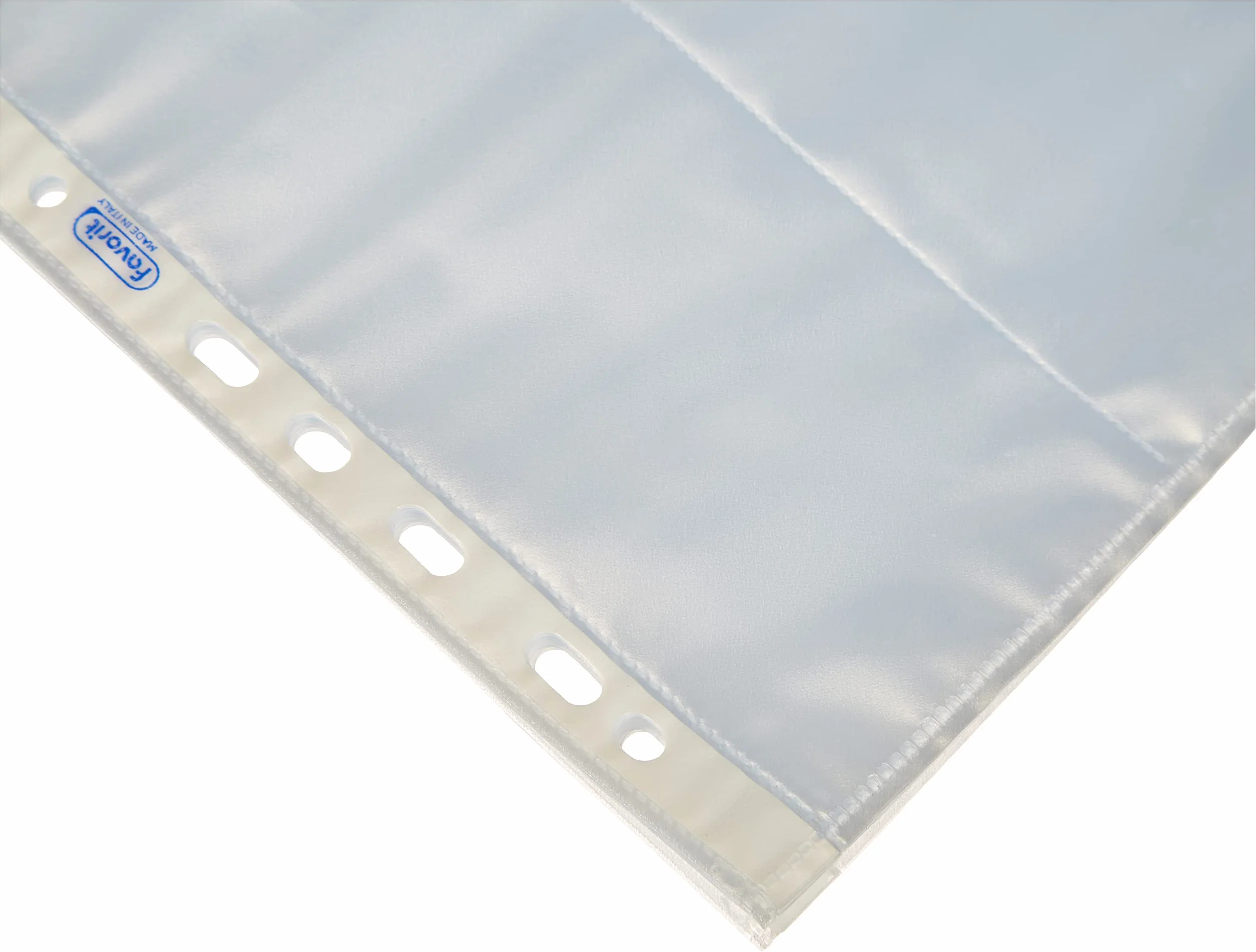 Favorit Buste Foratura Universale PortaScontrini Fiscali 7 x 30 cm Trasparente