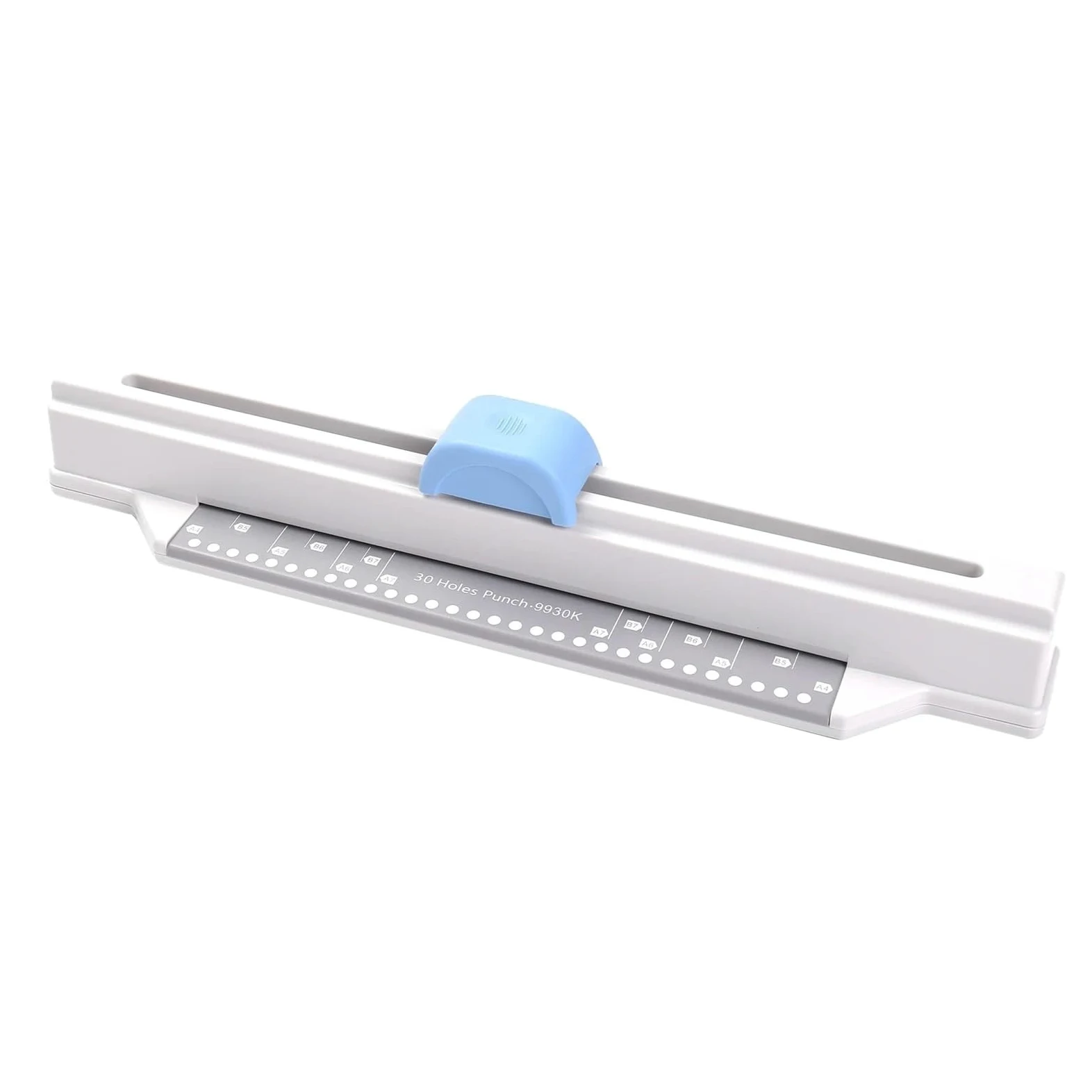 Macchine rilegatrici Punteggiatura Macchina da 30 buche Collar per cassa di perforazione Manuale fai da te A4 Forniture per ufficio per portelloni Rilegatura a Pettine