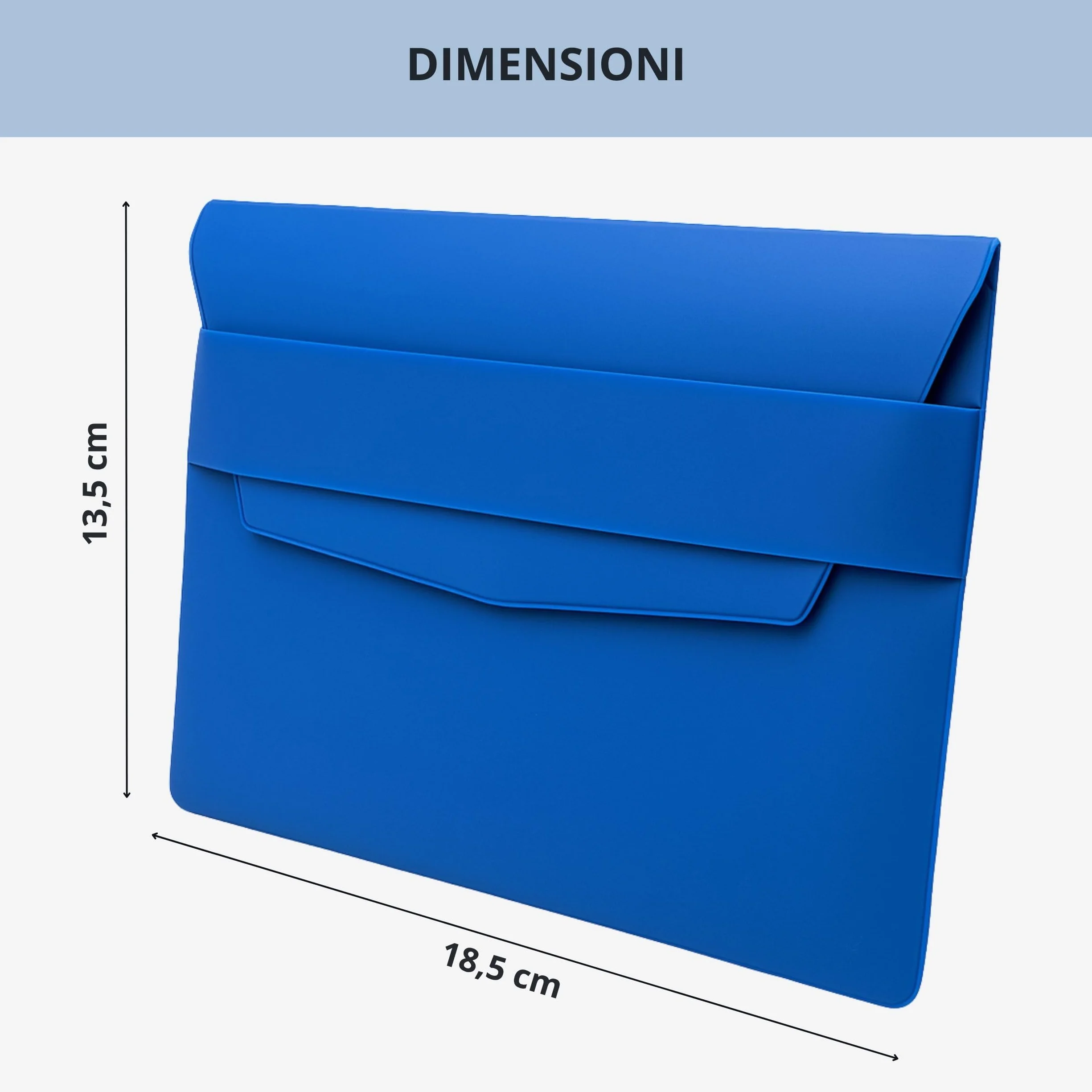 STALIVA 2 Pezzi Porta Documenti Auto Moto, Porta Libretto Auto e Assicurazione, Cartellina Portadocumenti da Viaggio Bluette