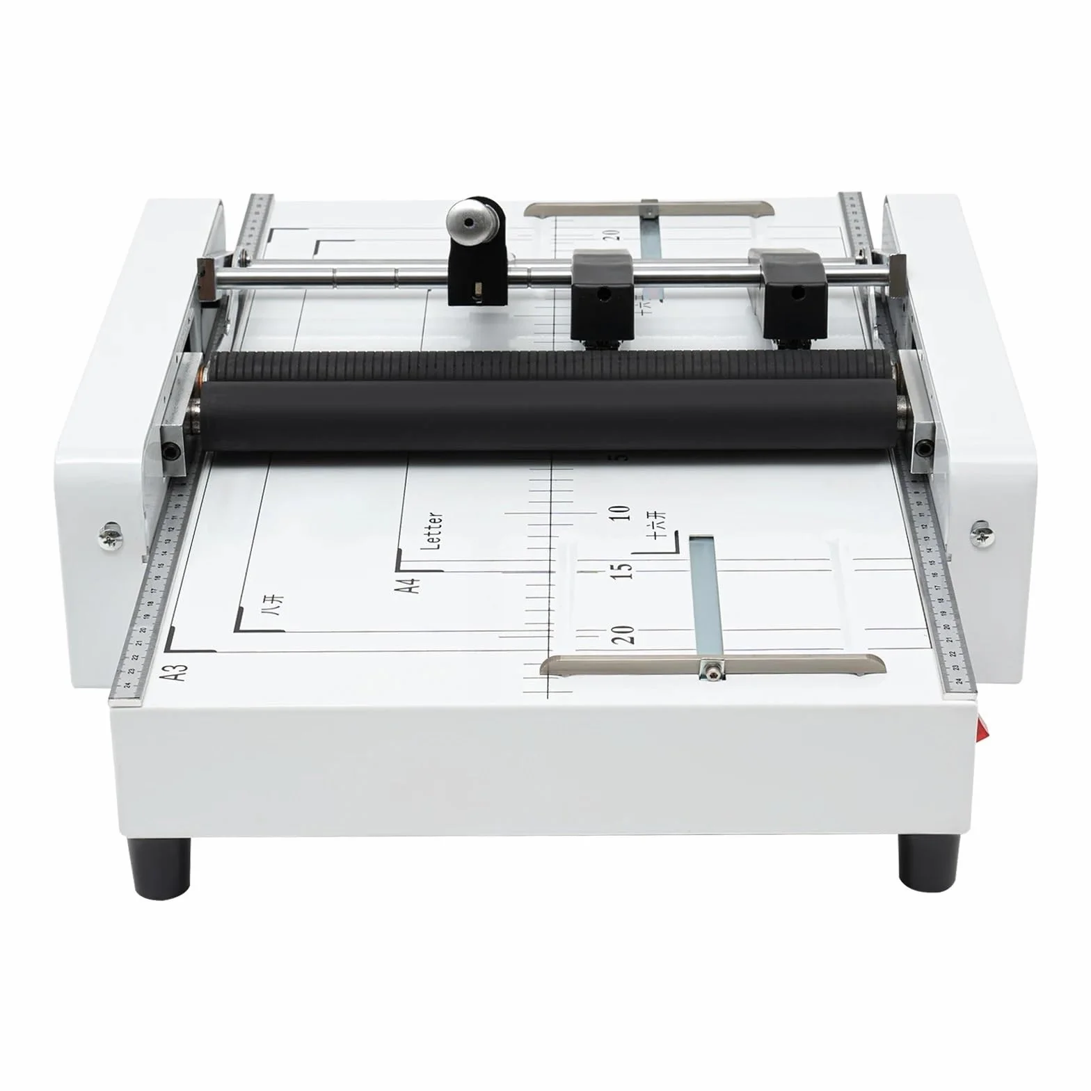Piegatrice for carta da 60 W, macchina for opuscoli A3, rilegatrice e piegatrice con pannello visibile 5,83 * 8,27 pollici-11,69 * 16,54 pollici Compatto ed efficiente