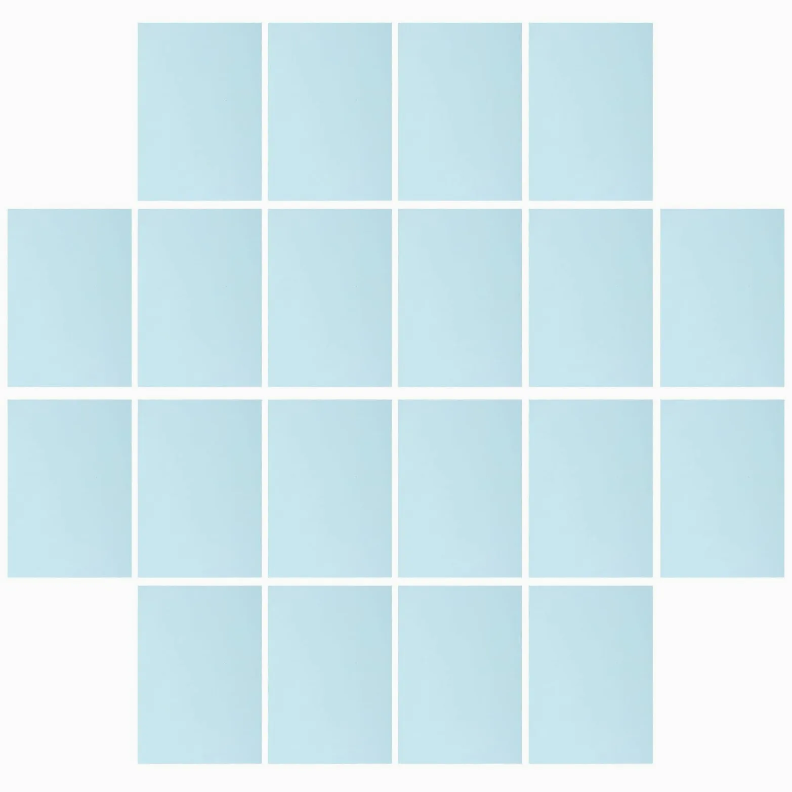 HOMSFOU 200pezzi Carta Colorata Per Stampante Azzurro Da Stampa Per Origami Cancelleria Per Ufficio e Bricolage