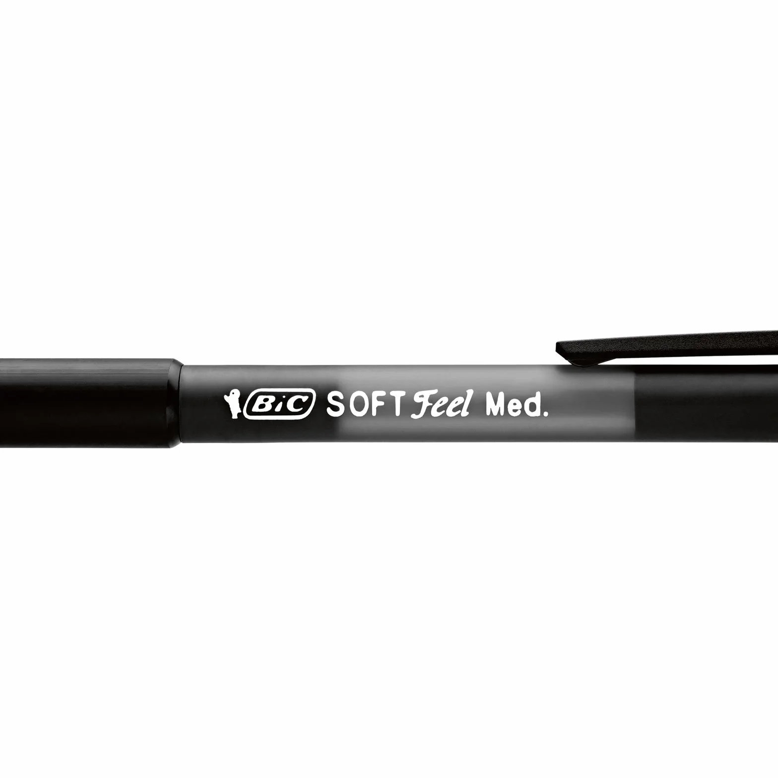 BIC Soft Feel Clic Grip Penne a Sfera a Scatto Punta Media 1.0mm Nero Confezione 36 Pezzi