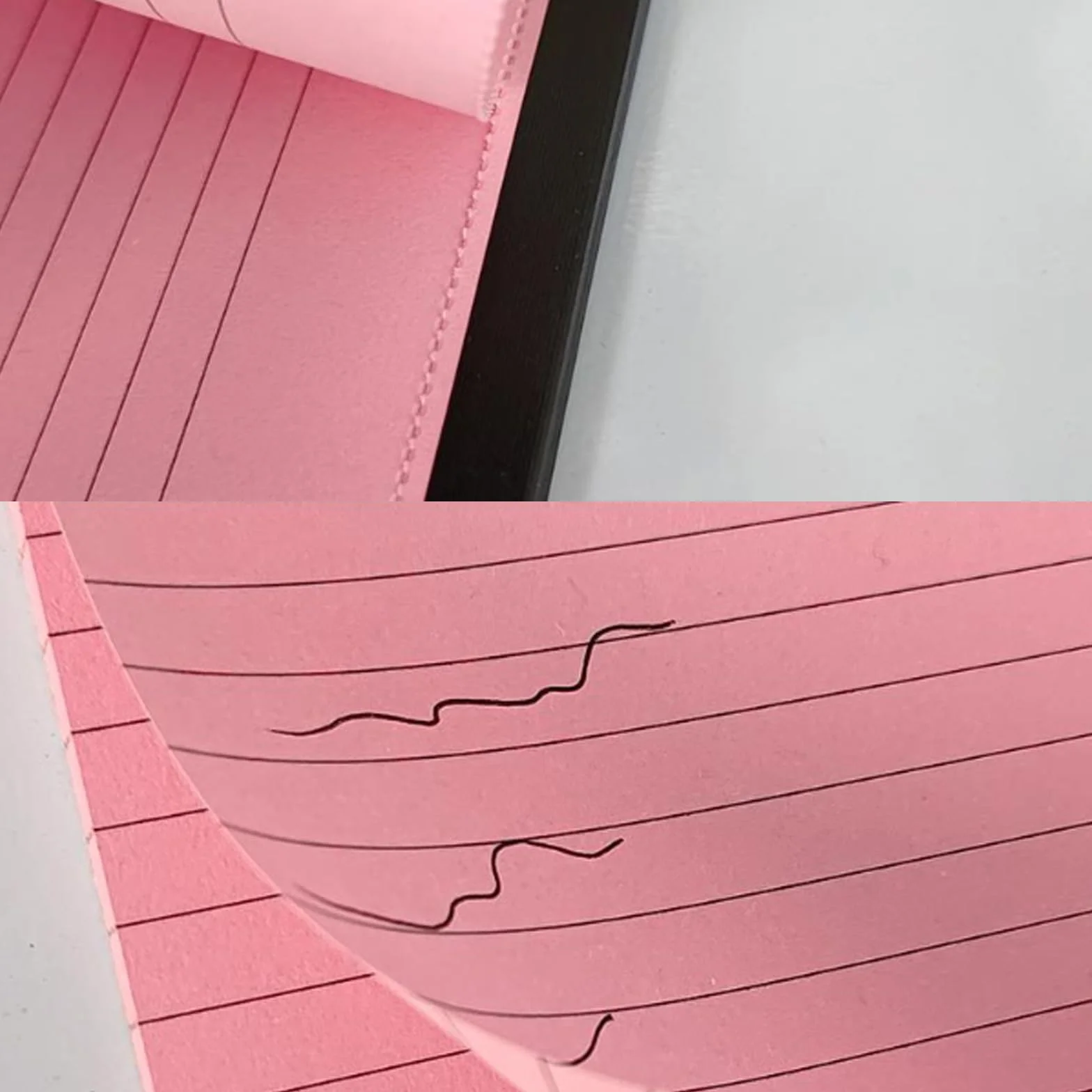 Legal Pad A4 Blocco Note 8.5" x 11.65" Carta a Righe Colorata 50 Fogli per Ufficio Scuola Casa