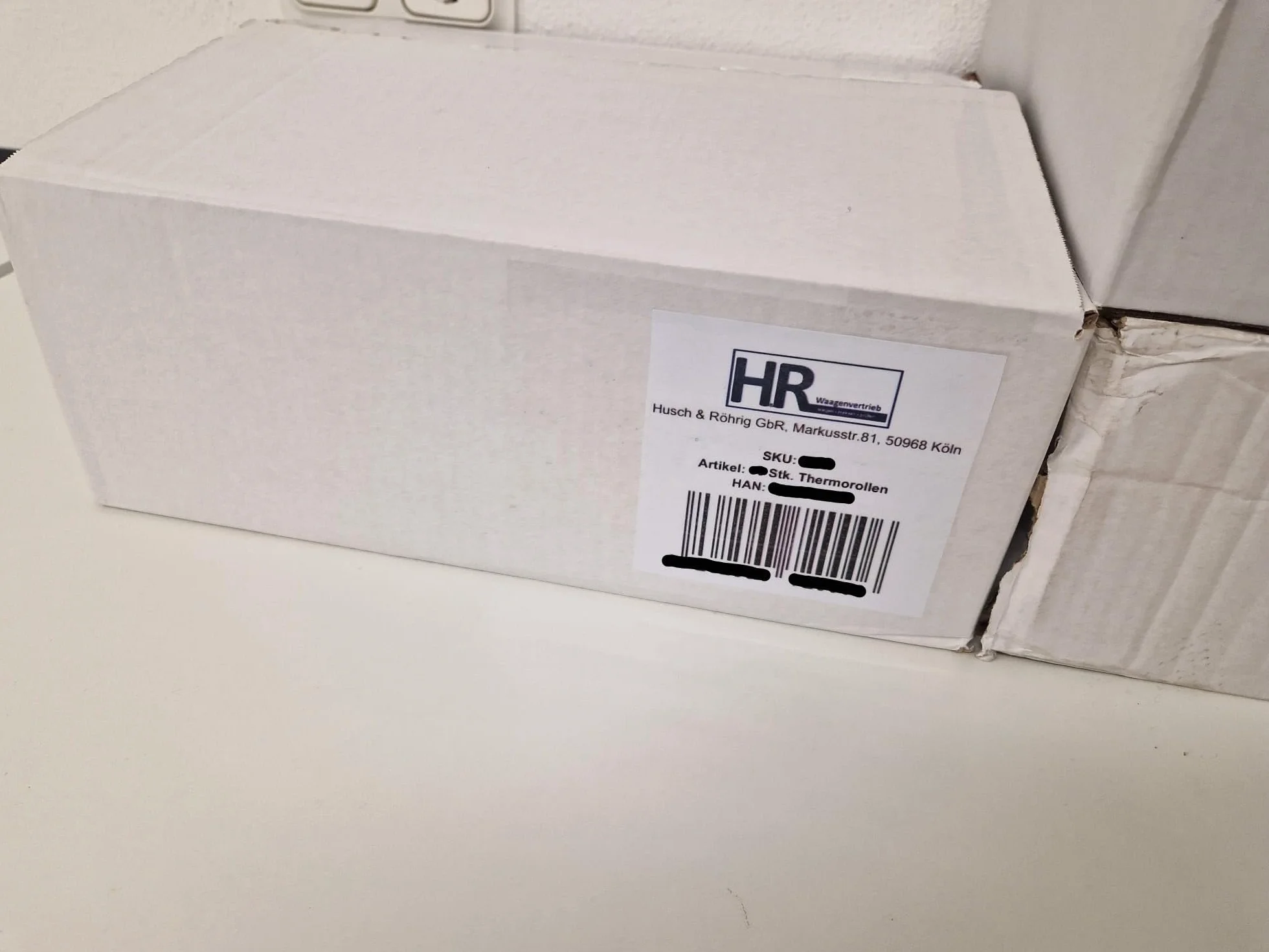 50 rotoli di carta termica 58 mm x 50 m x 12 mm – Rotoli per terminali EC, rotoli di carta termica senza BPA, carta per sistemi POS