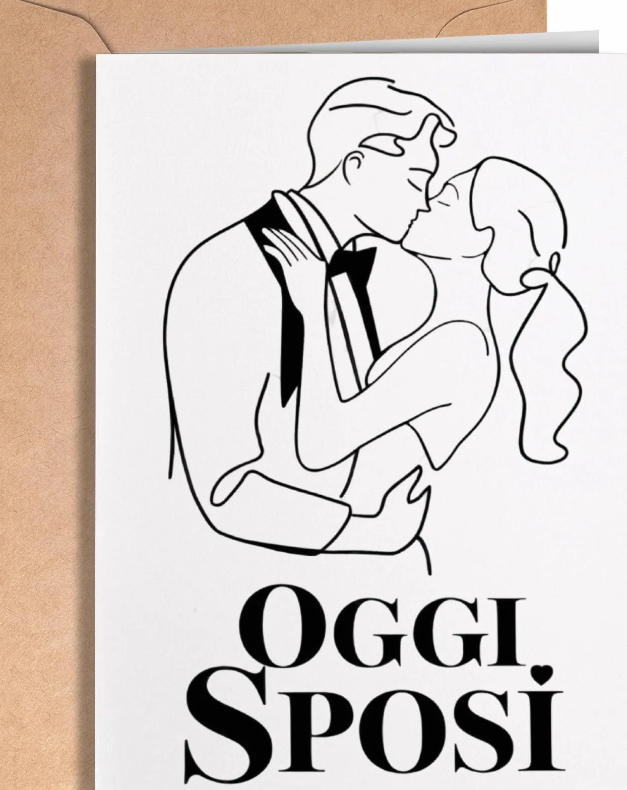 Biglietti Auguri Matrimonio con Busta - Cartolina Promessa Matrimonio - Regali Sposi Nozze