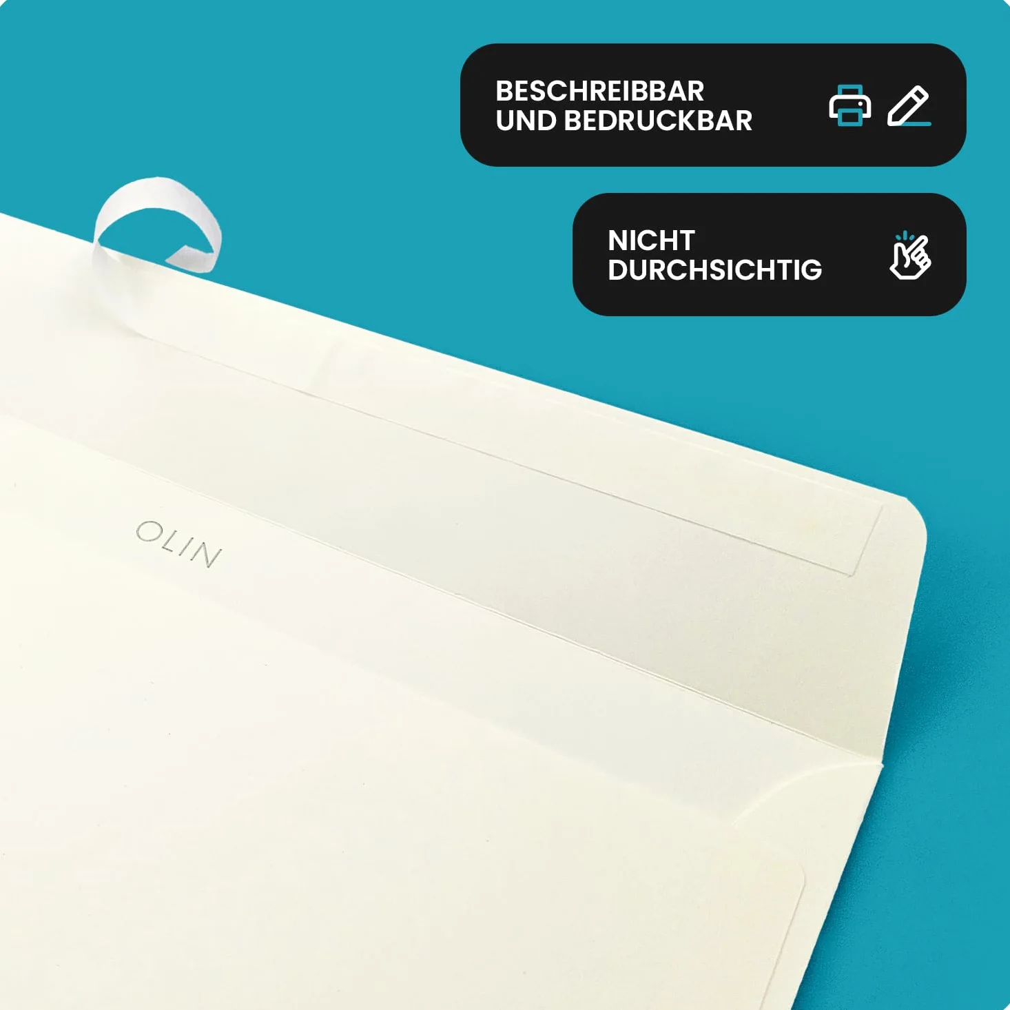Netuno 500 buste lettere crema formato C5 162 x 229 mm 120g Olin Cream buste da lettera grandi a5 buste ecologiche eleganti per inviti partecipazioni Natale Pasqua buste belle eco carta bianca