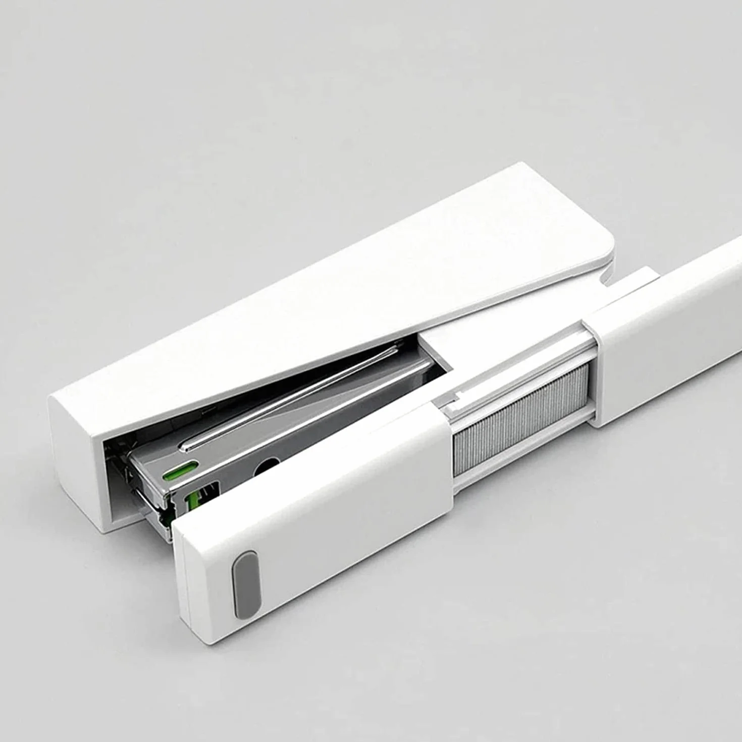 Cucitrice Polatrice for impieghi gravosi 20 Capacità del foglio Affalizzatore for ufficio Efficiente con 100 pz Staples 24/626/6 Accessori for Forniture scolastiche Forniture Ufficio(White+staples)