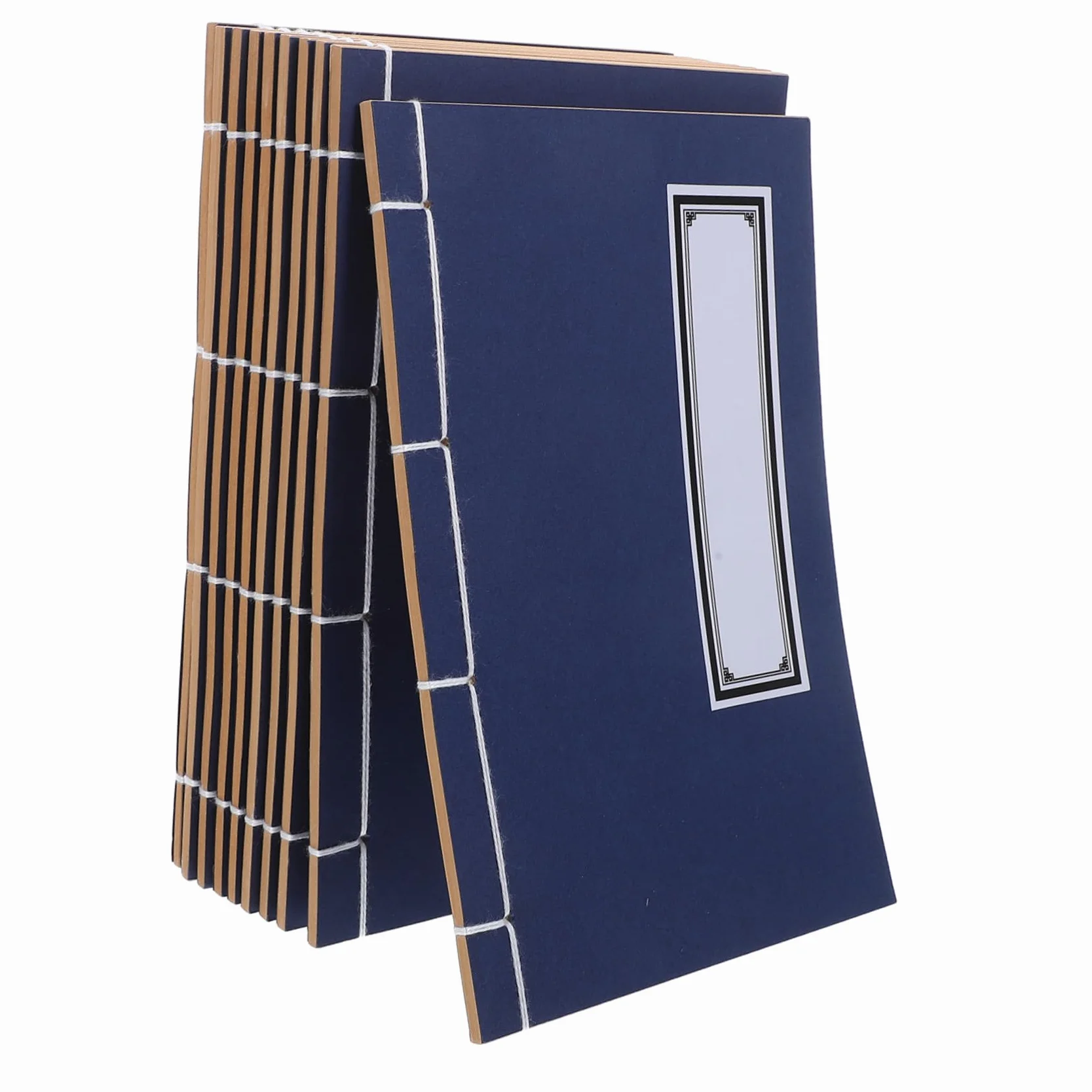 Uonlytech 10pezzi Quaderno Diario in Carta Kraft Copertina Rigida Libro Diario Vuoto Quaderno Di Carta Kraft Blocco Note Per Scuola Ufficio e Riunioni Di Lavoro