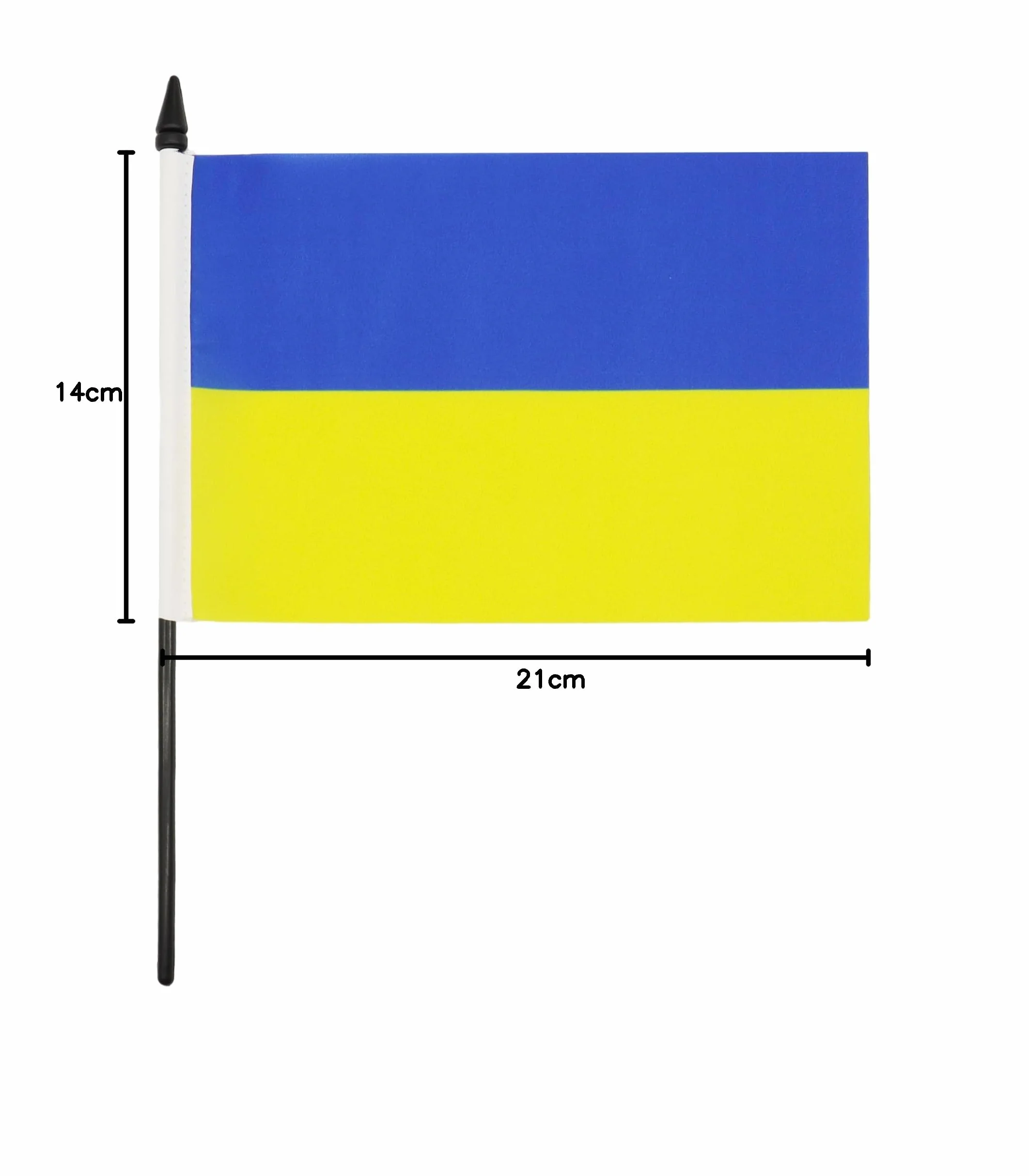 AZ FLAG Bandiera Da Tavolo Ucraina 21x14 cm