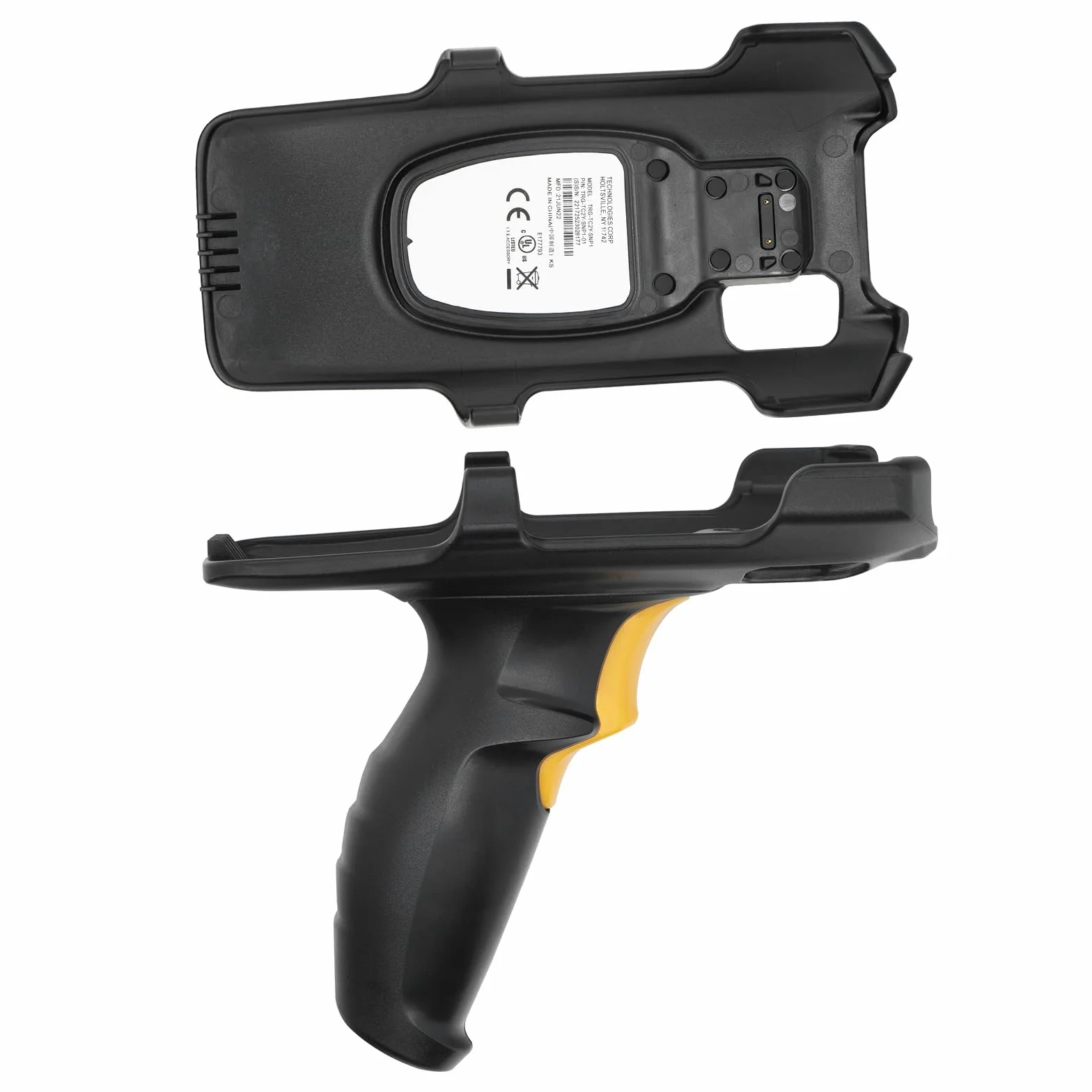 Maniglia a scatto con foro per fotocamera per scanner di codici a barre portatile Zebra TC21 TC26, presa comoda